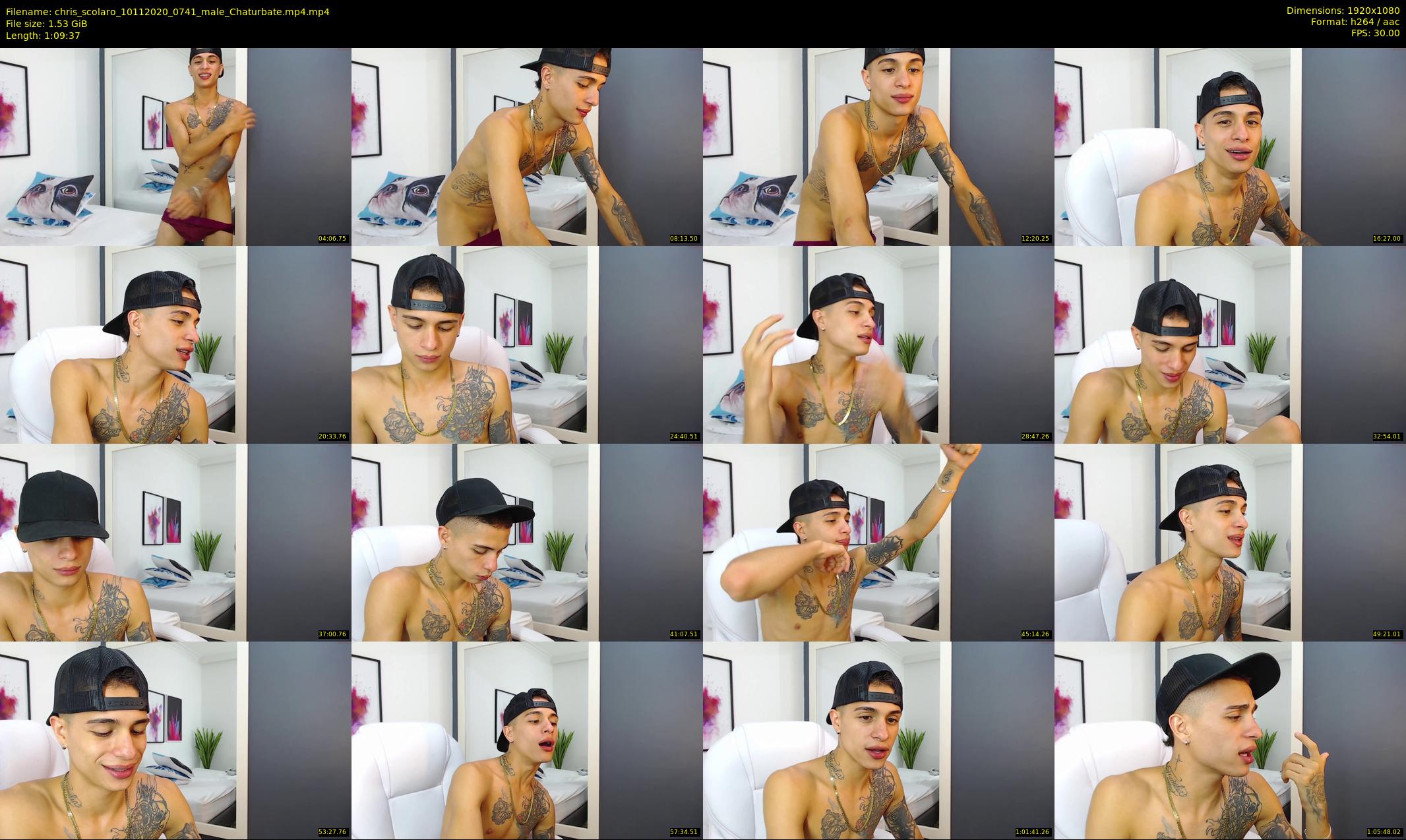 chris_scolaro — 70 minute Chaturbate male cam show recording, 1080p, Nov 10, 2020