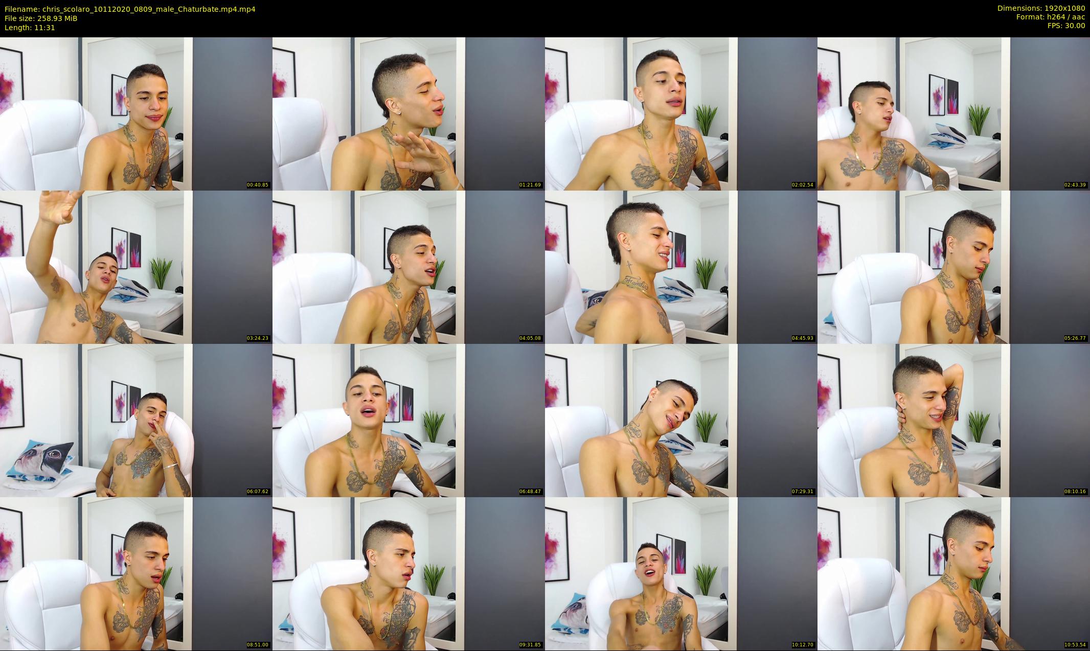 chris_scolaro — 12 minute Chaturbate male cam show recording, 1080p, Nov 10, 2020