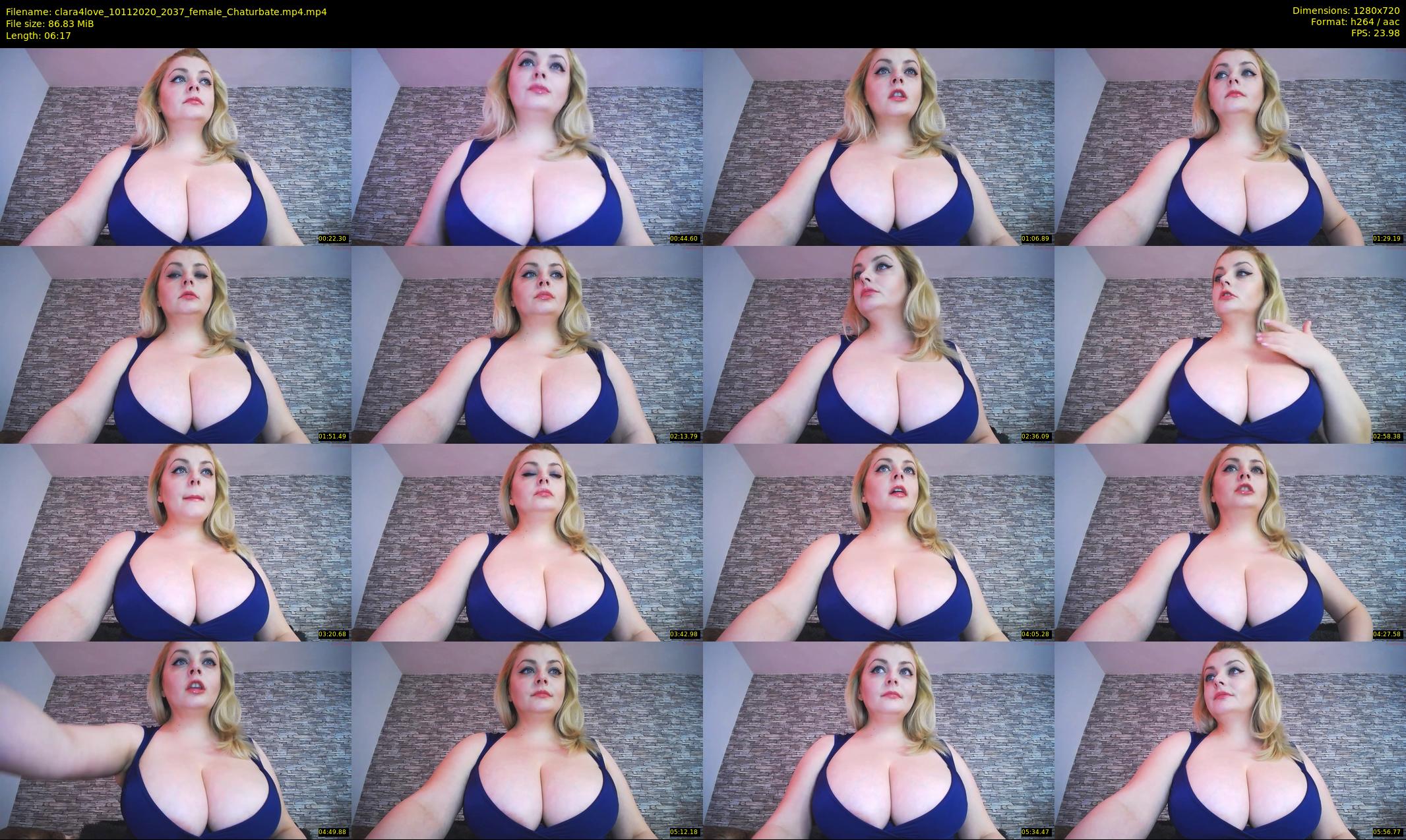 clara4love — 7 minute Chaturbate female cam show recording, 720p, Nov 10, 2020