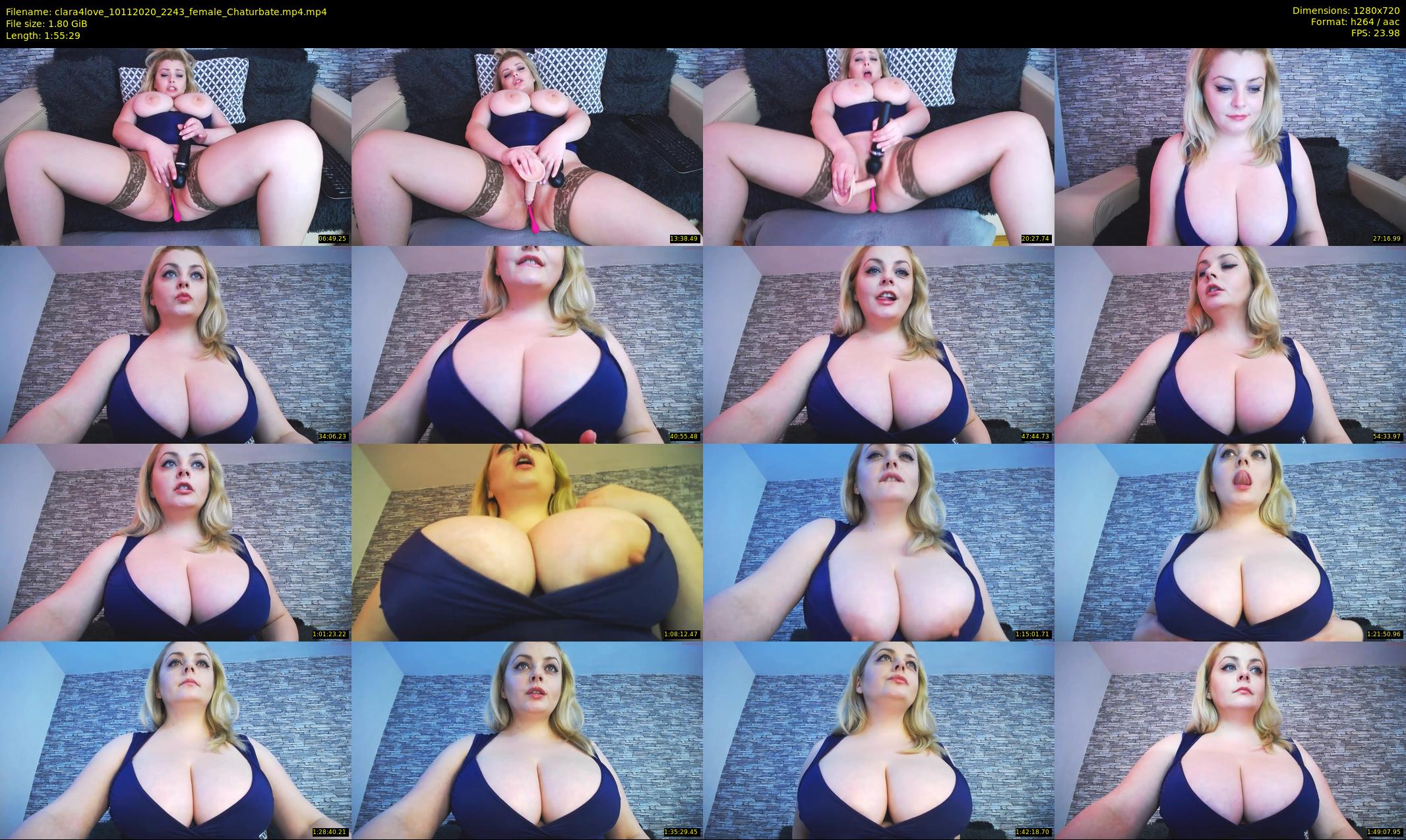 clara4love — 116 minute Chaturbate female cam show recording, 720p, Nov 10, 2020