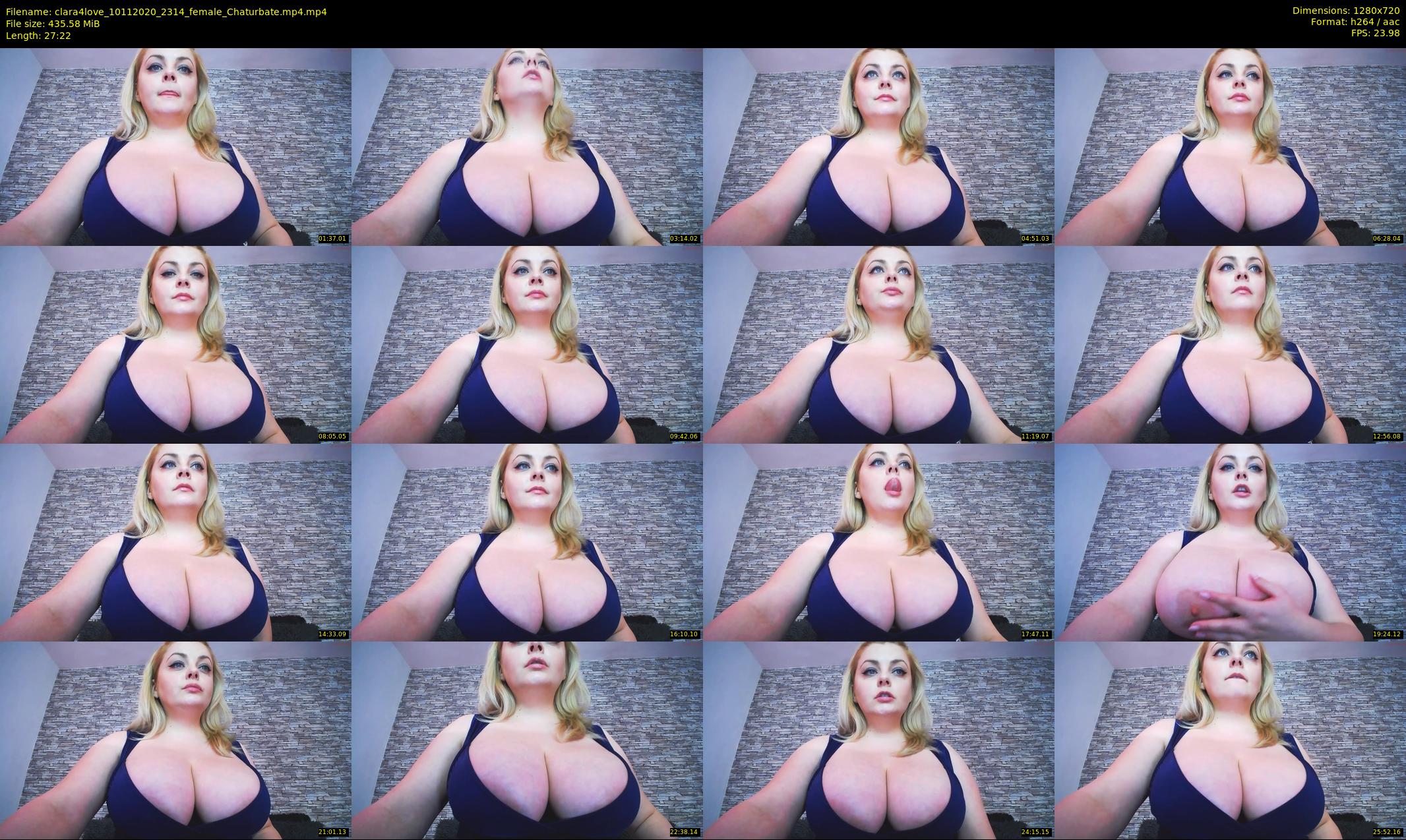 clara4love — 28 minute Chaturbate female cam show recording, 720p, Nov 10, 2020