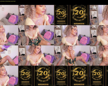 curlydoll1 — 88 minute Chaturbate female cam show recording, 720p, Nov 11, 2020