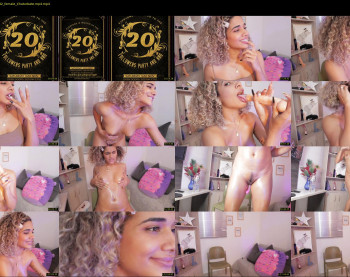 curlydoll1 — 88 minute Chaturbate female cam show recording, 720p, Nov 11, 2020
