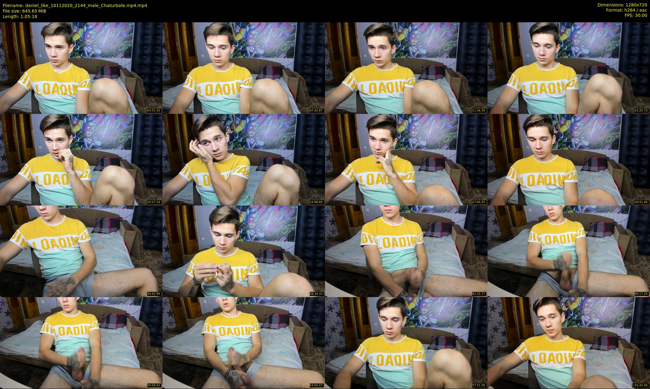 daniel_like — 66 minute Chaturbate male cam show recording, 720p, Nov 10, 2020