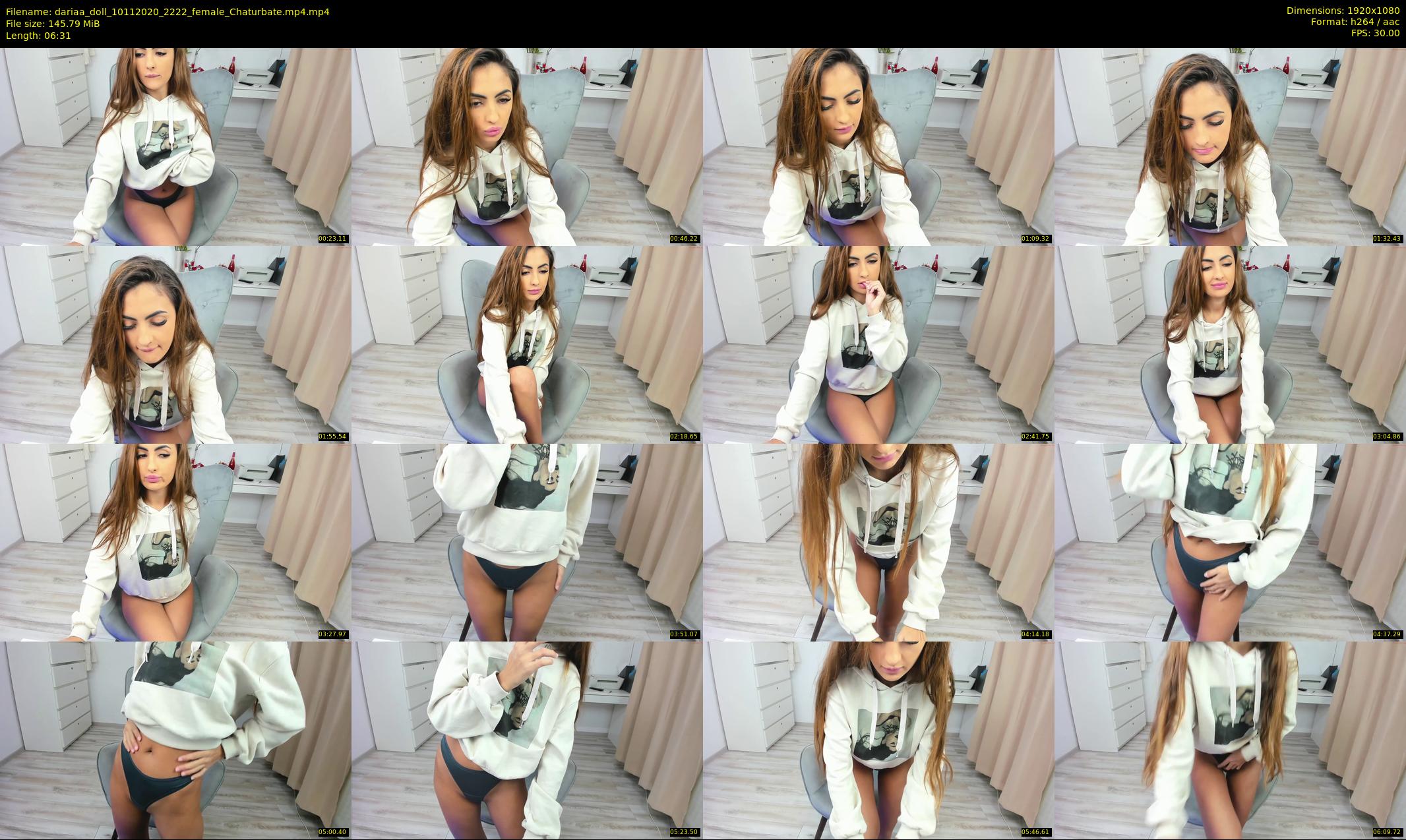 dariaa_doll — 7 minute Chaturbate female cam show recording, 1080p, Nov 10, 2020