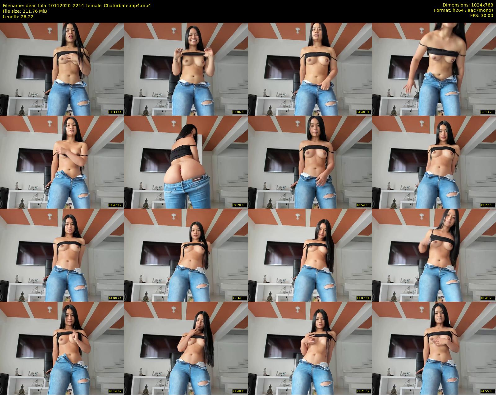 dear_lola — 27 minute Chaturbate female cam show recording, 720p, Nov 10, 2020
