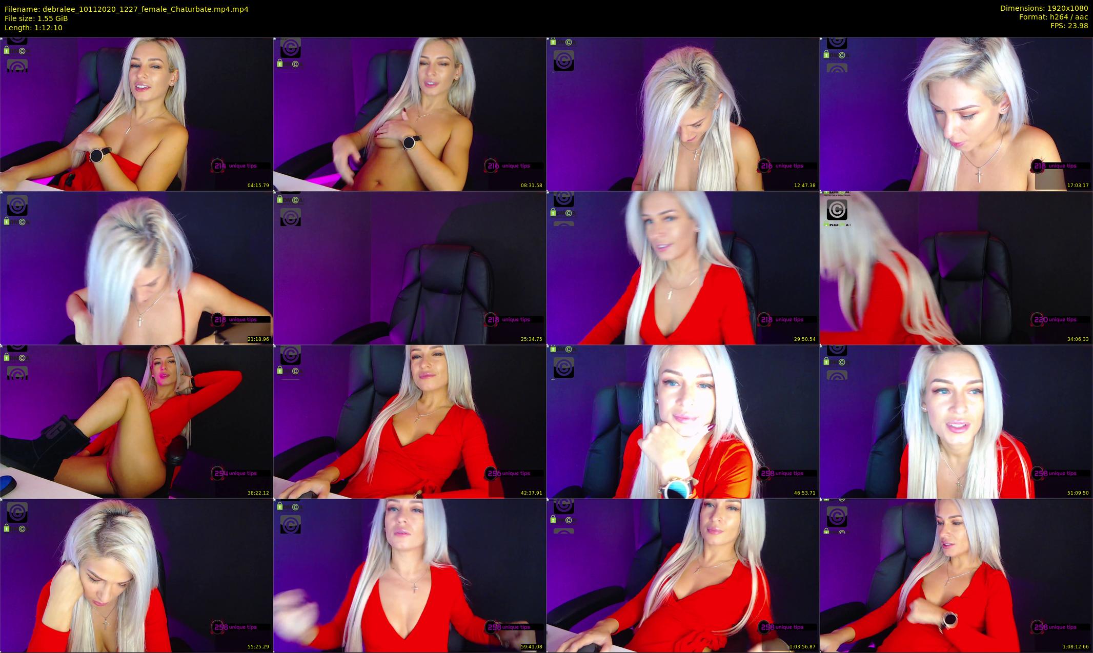 debralee — 73 minute Chaturbate female cam show recording, 1080p, Nov 10, 2020