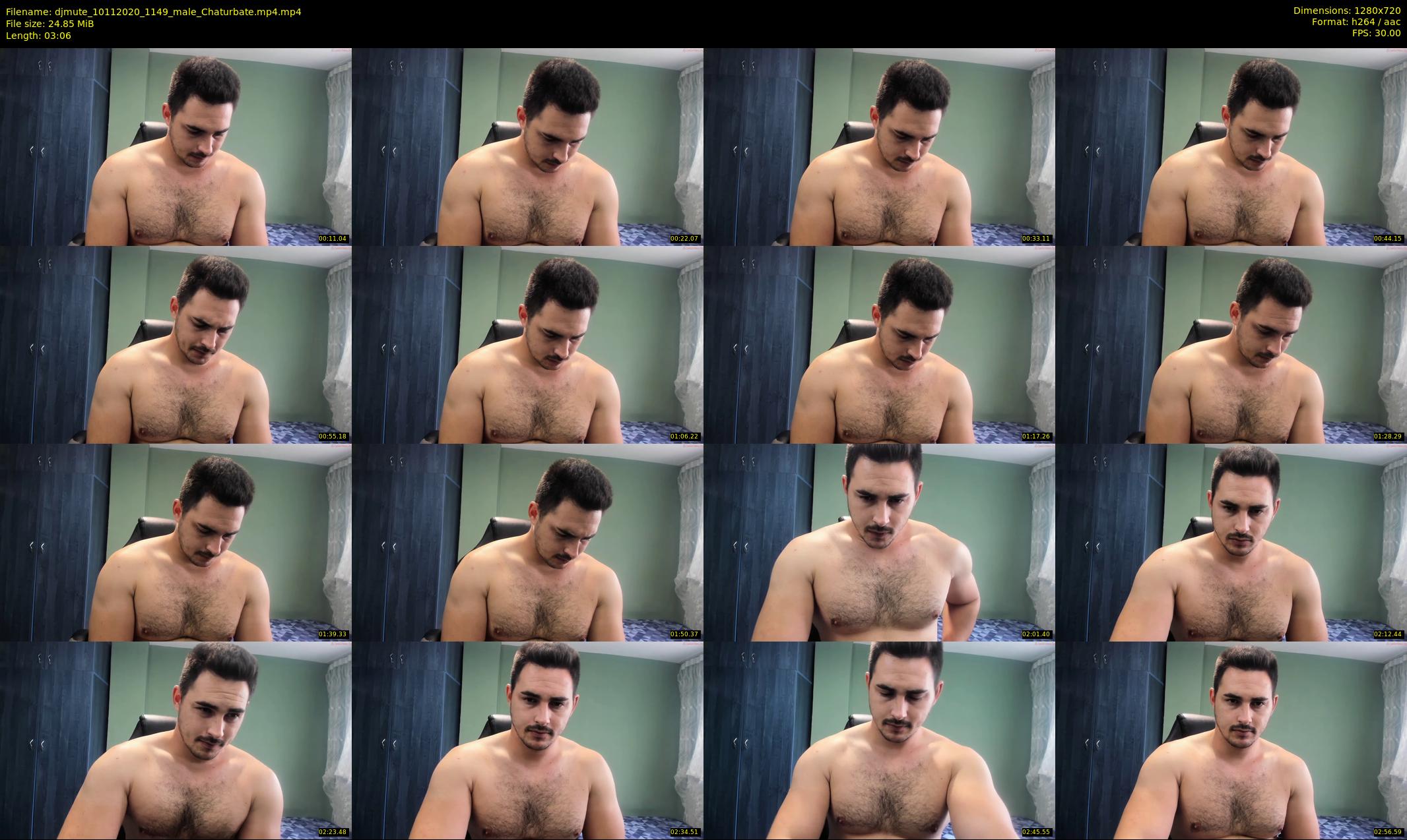 djmute — 4 minute Chaturbate male cam show recording, 720p, Nov 10, 2020