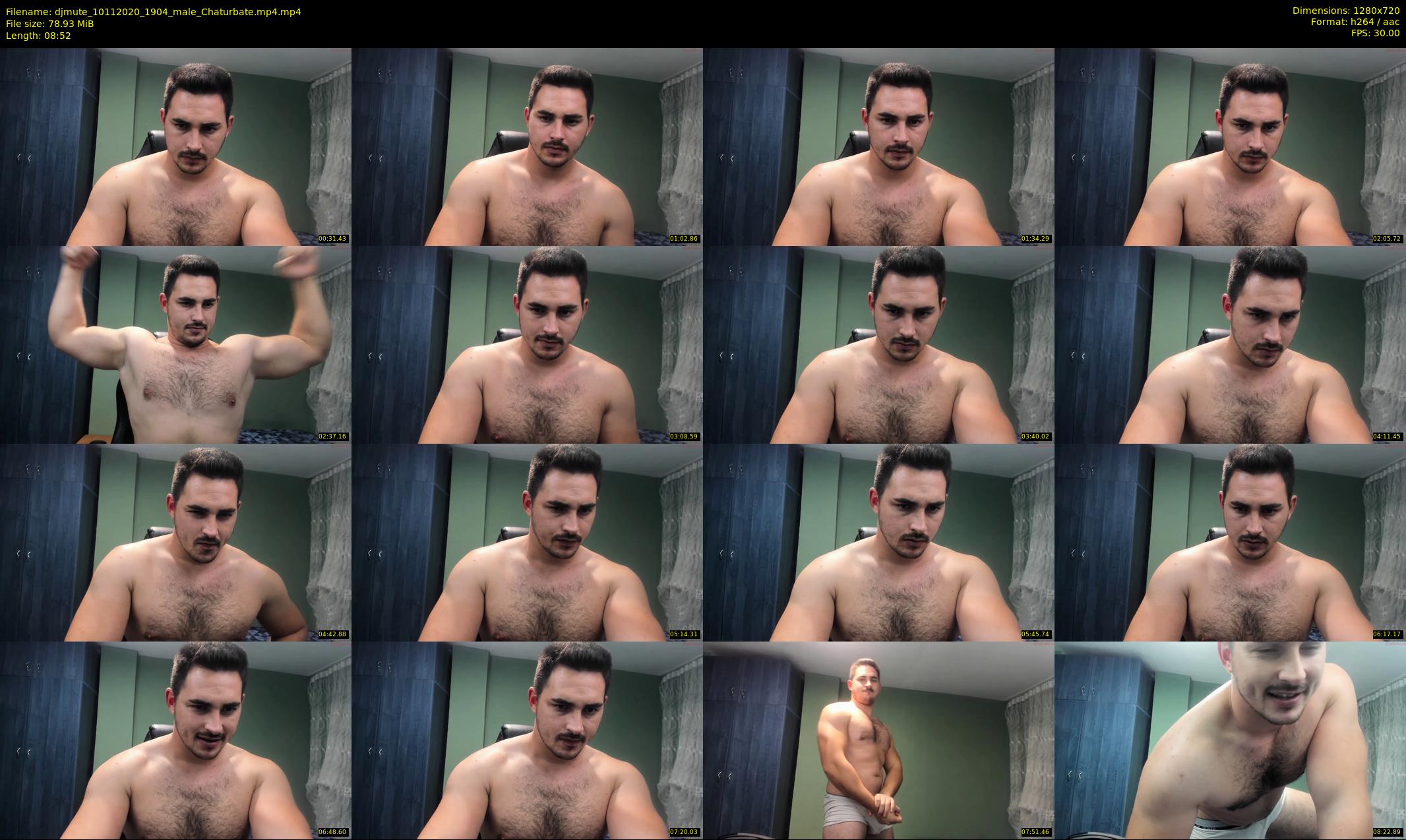 djmute — 9 minute Chaturbate male cam show recording, 720p, Nov 10, 2020