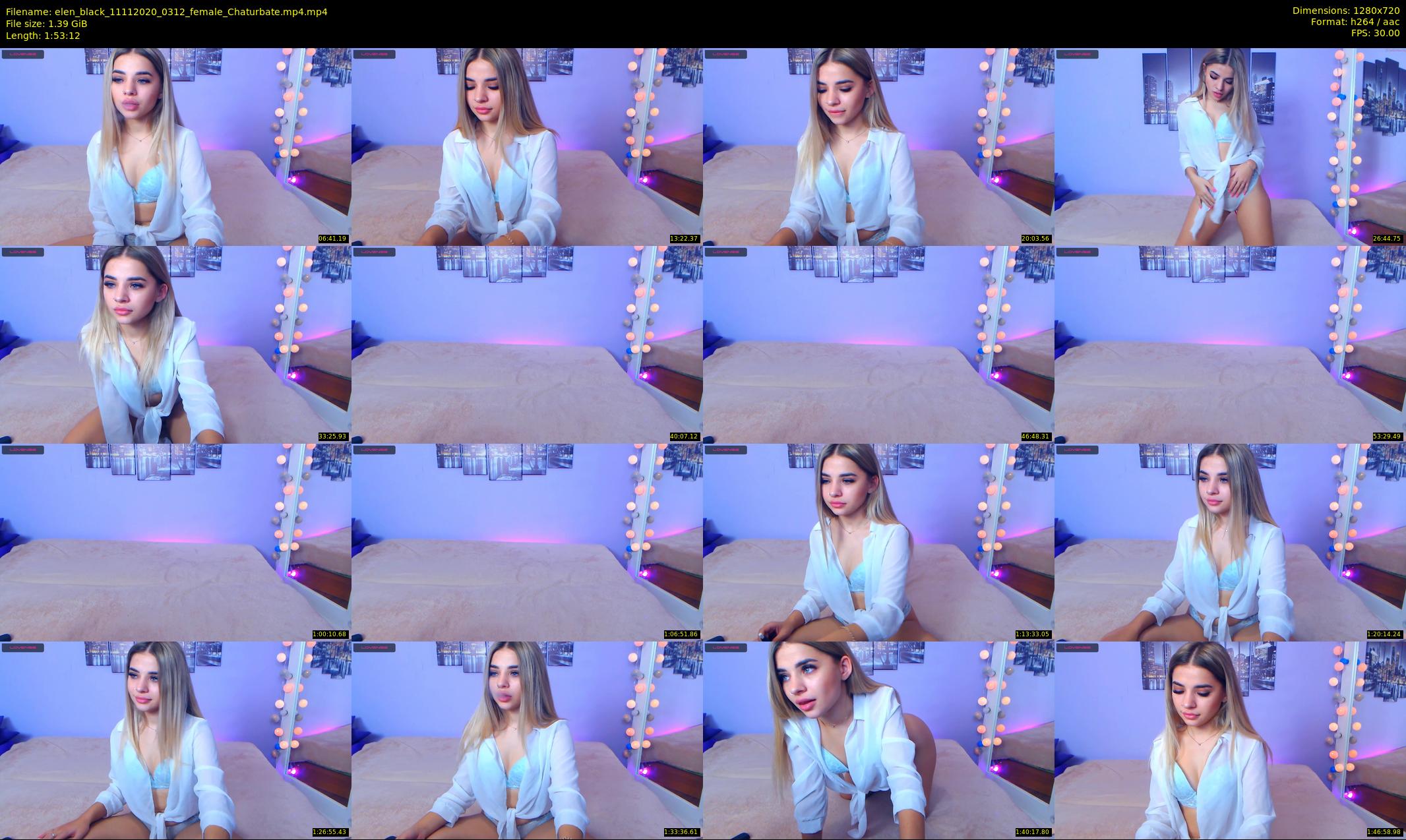 elen_black — 114 minute Chaturbate female cam show recording, 720p, Nov 11, 2020