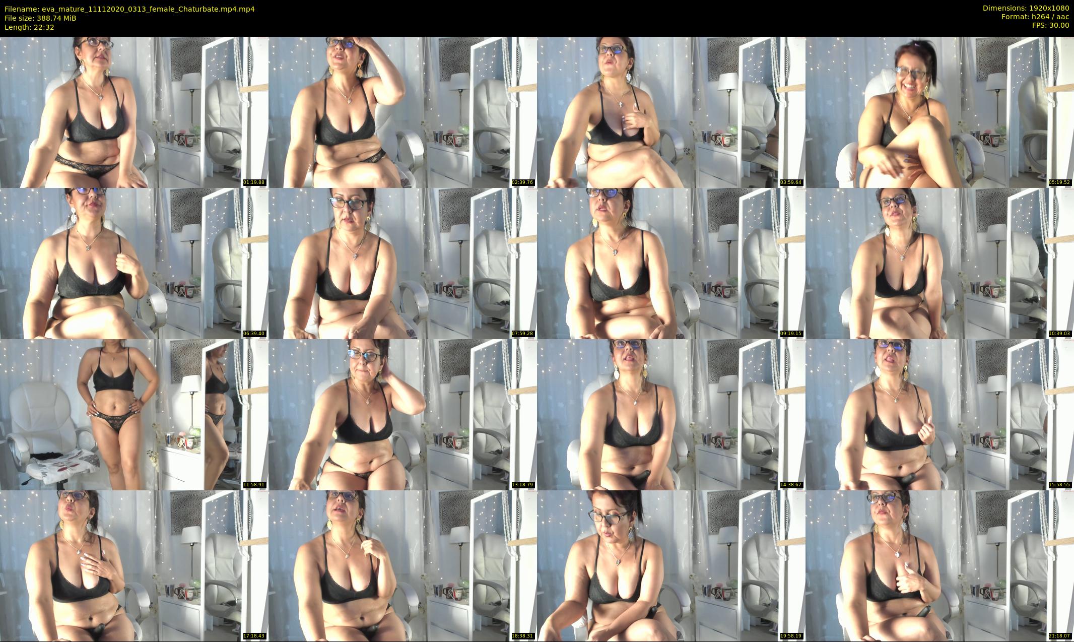 eva_mature — 23 minute Chaturbate female cam show recording, 1080p, Nov 11, 2020