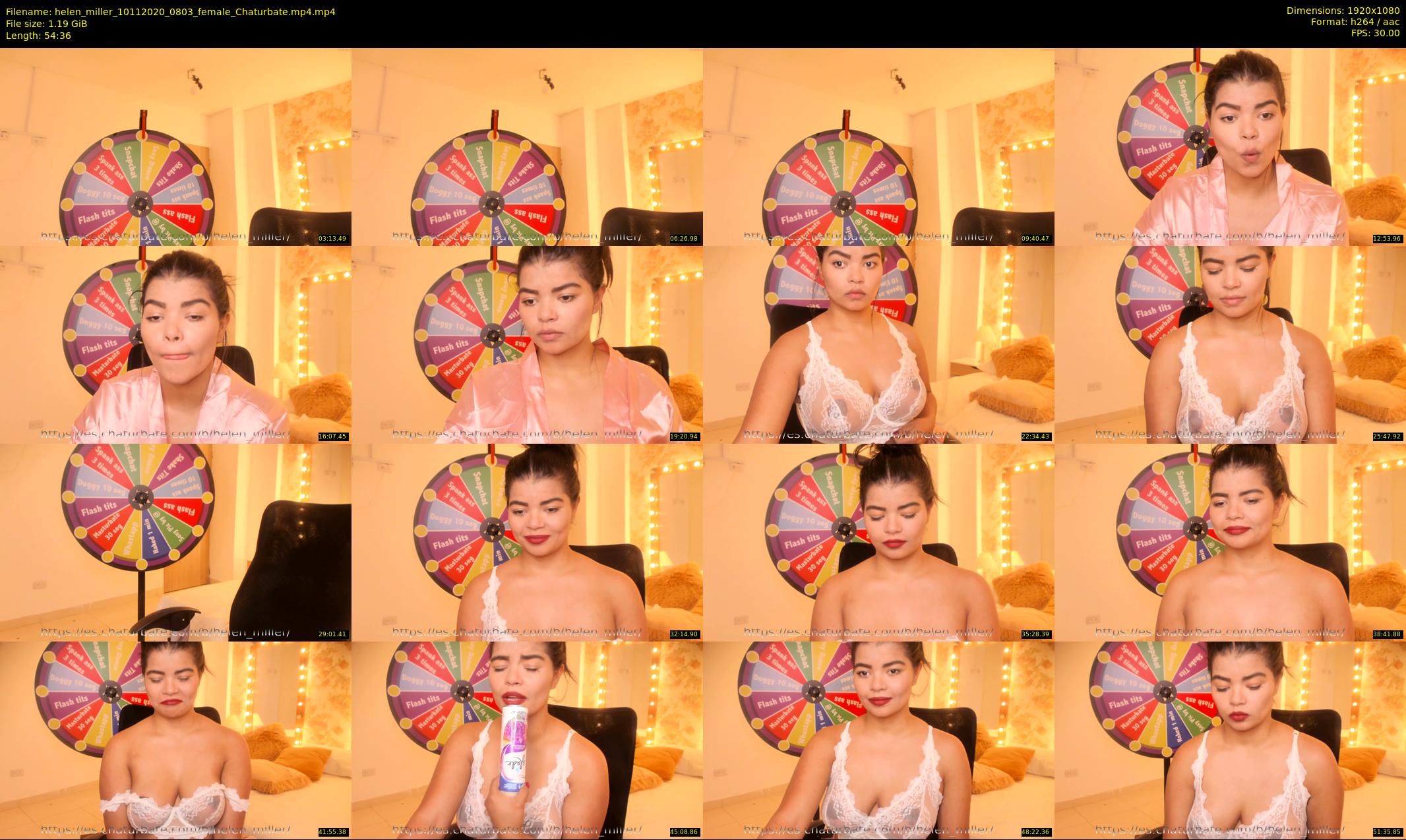 helen_miller — 55 minute Chaturbate female cam show recording, 1080p, Nov 10, 2020