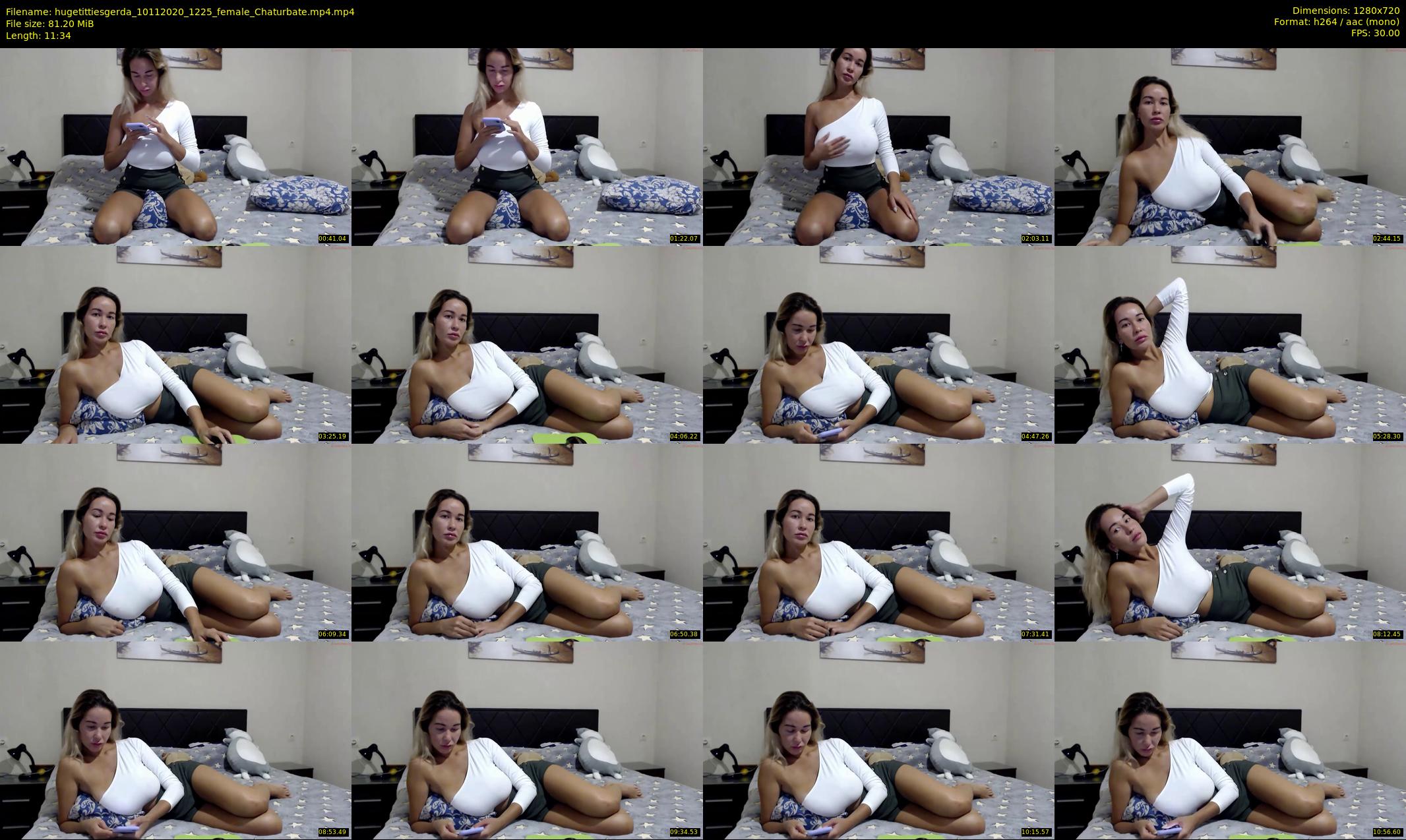 hugetittiesgerda — 12 minute Chaturbate female cam show recording, 720p, Nov 10, 2020