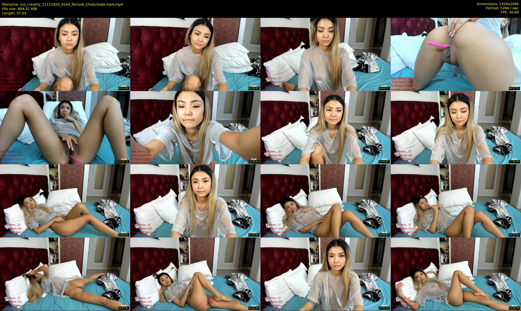 ice_creamy — 38 minute Chaturbate female cam show recording, 1080p, Nov 11, 2020