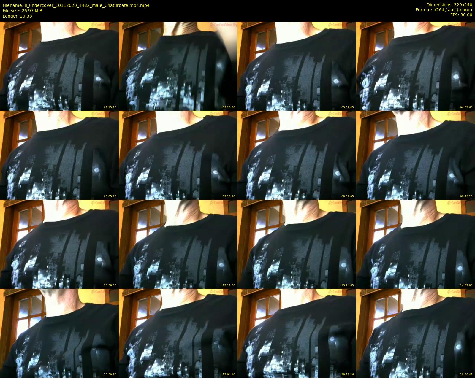 il_undercover — 21 minute Chaturbate male cam show recording, SD, Nov 10, 2020