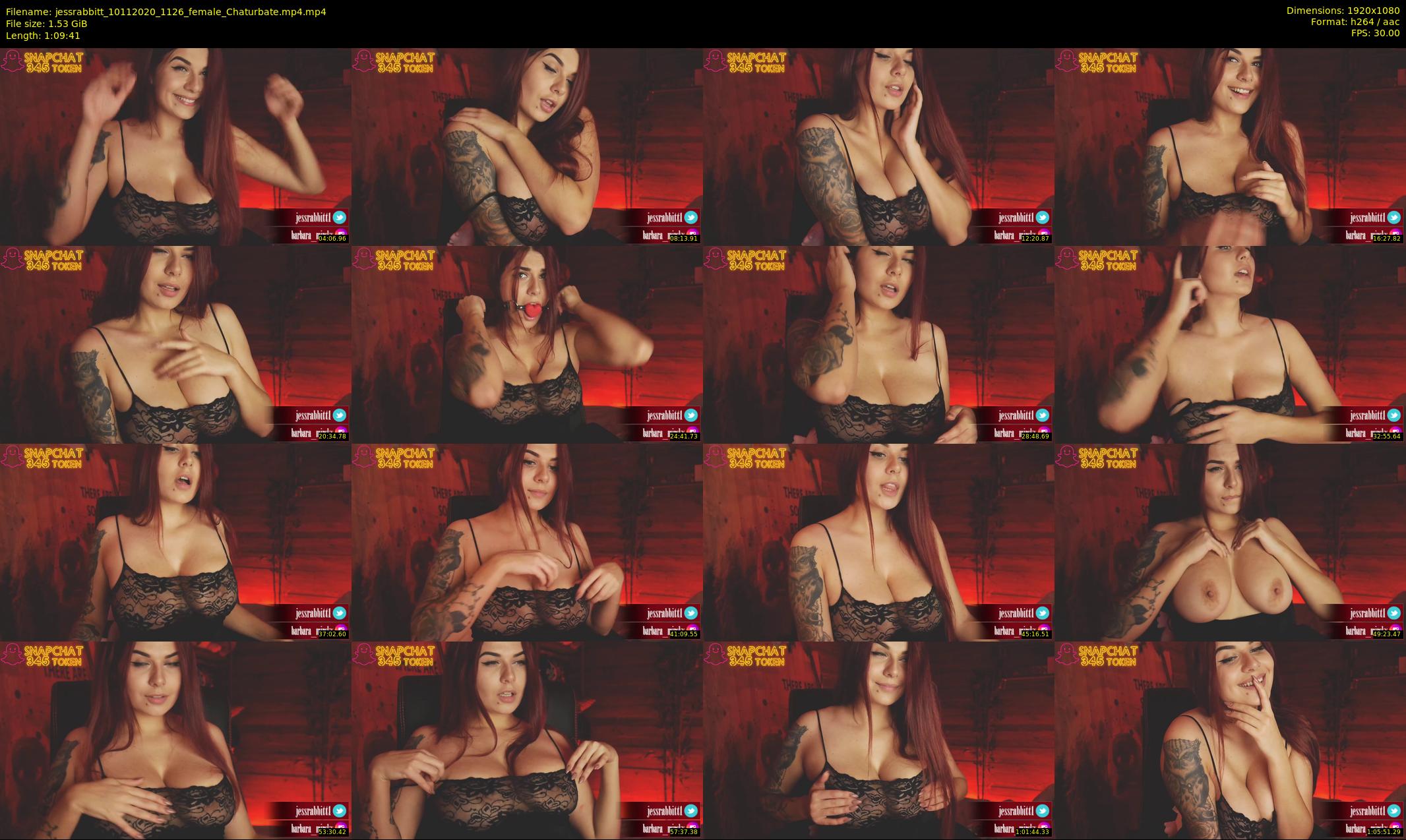 jessrabbitt — 70 minute Chaturbate female cam show recording, 1080p, Nov 10, 2020
