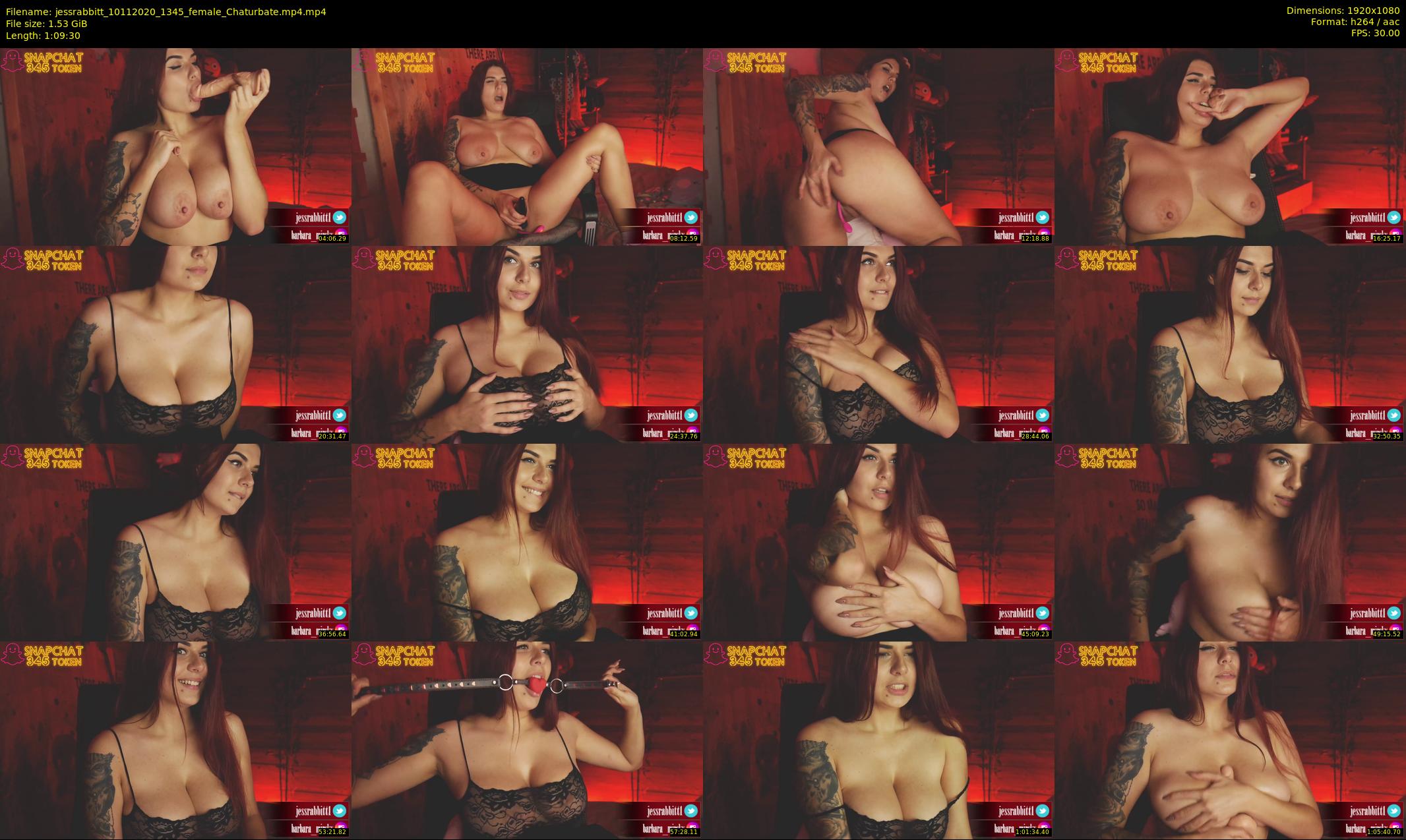 jessrabbitt — 70 minute Chaturbate female cam show recording, 1080p, Nov 10, 2020