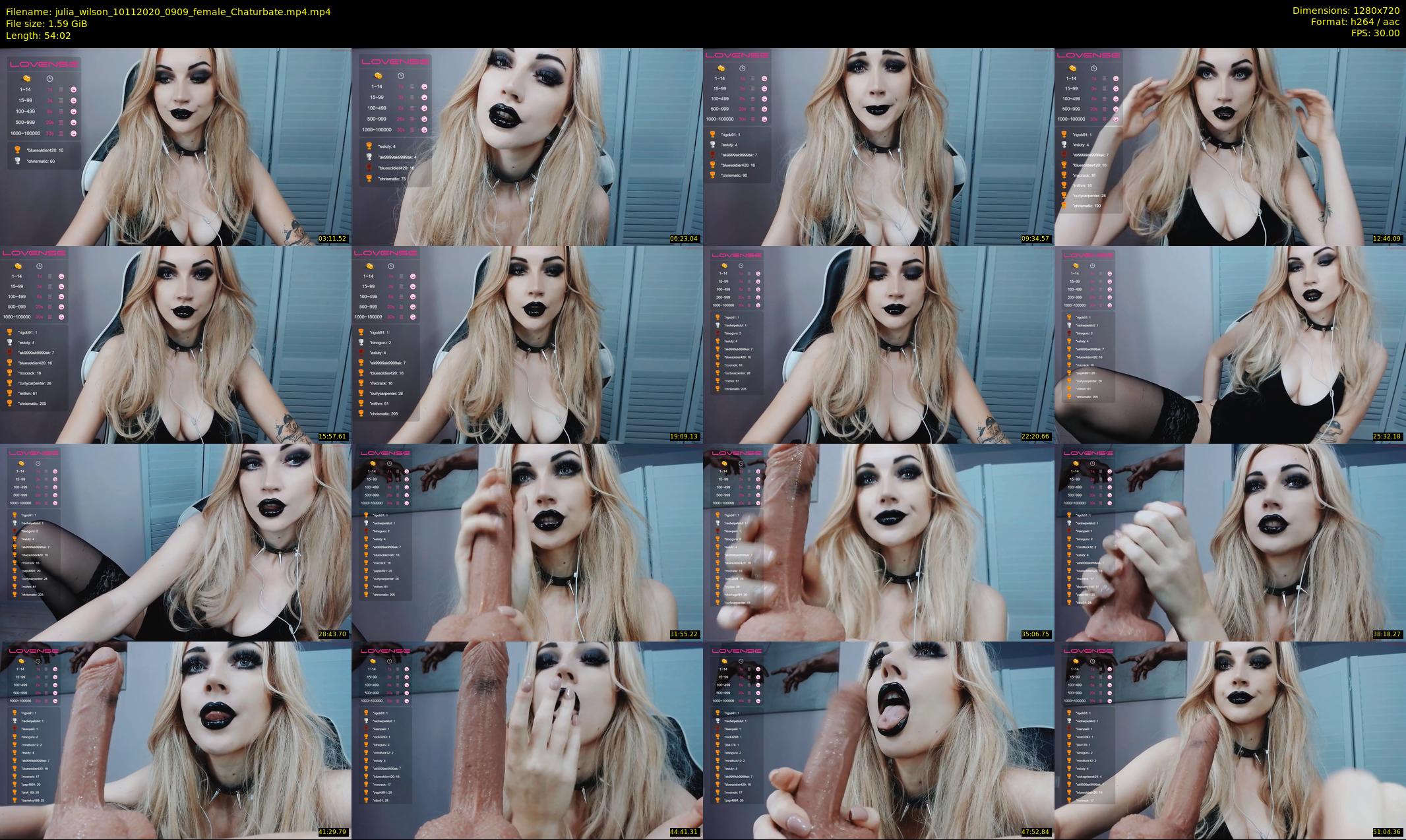 julia_wilson — 55 minute Chaturbate female cam show recording, 720p, Nov 10, 2020