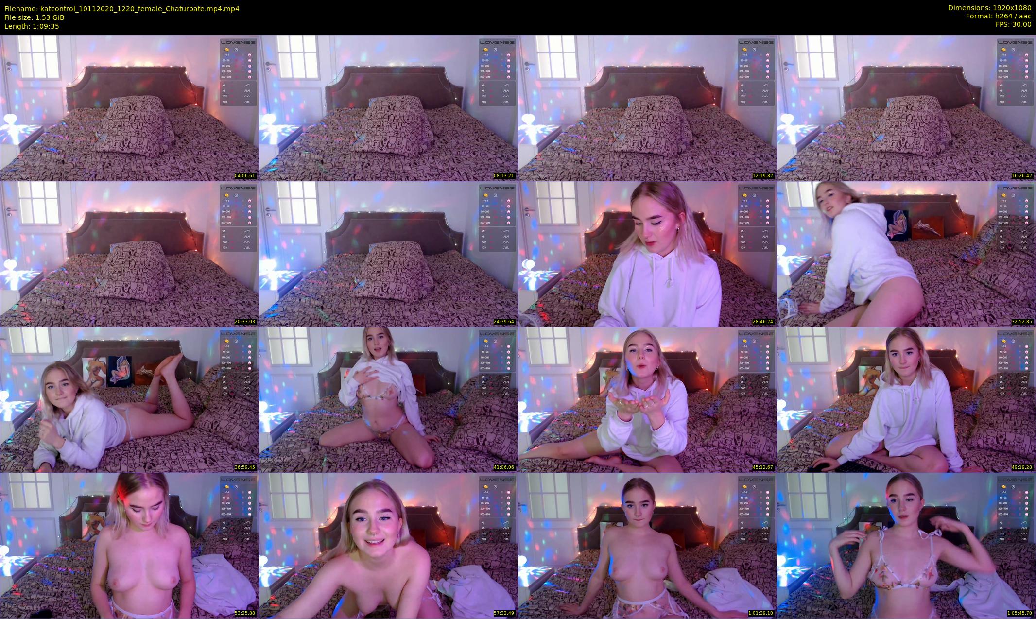 katcontrol — 70 minute Chaturbate female cam show recording, 1080p, Nov 10, 2020