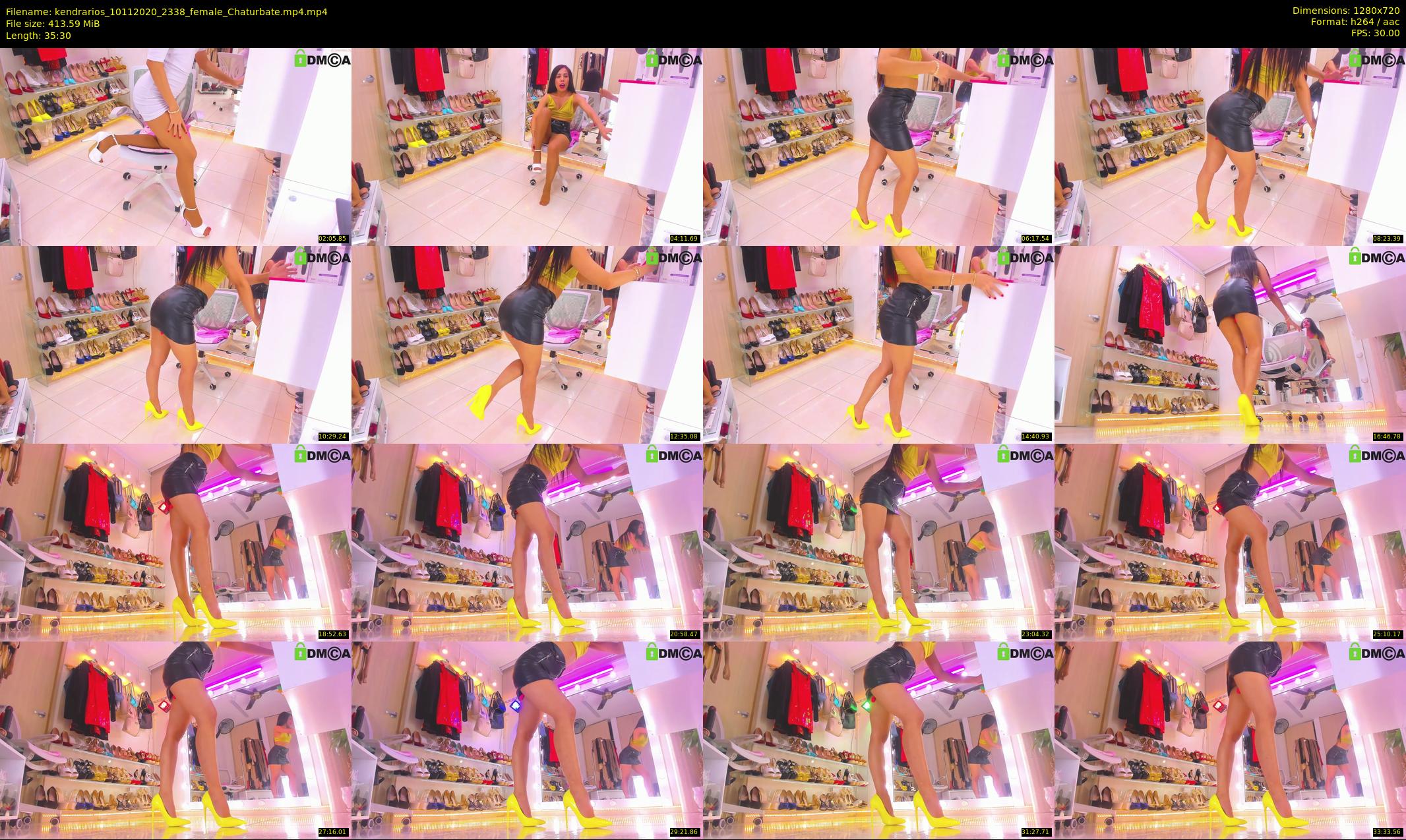 kendrarios — 36 minute Chaturbate female cam show recording, 720p, Nov 10, 2020