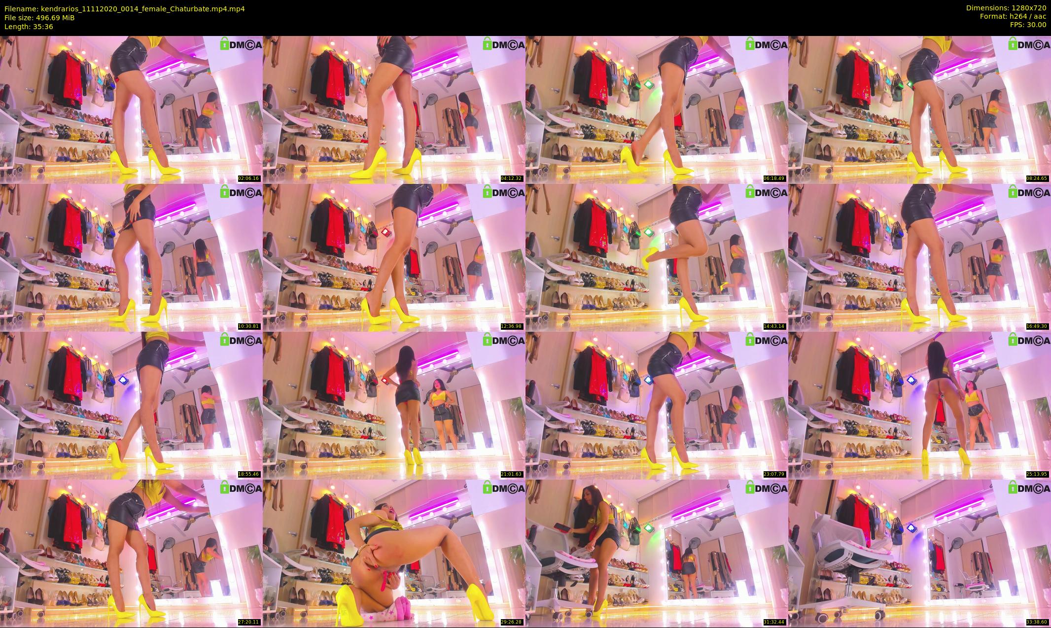 kendrarios — 36 minute Chaturbate female cam show recording, 720p, Nov 11, 2020