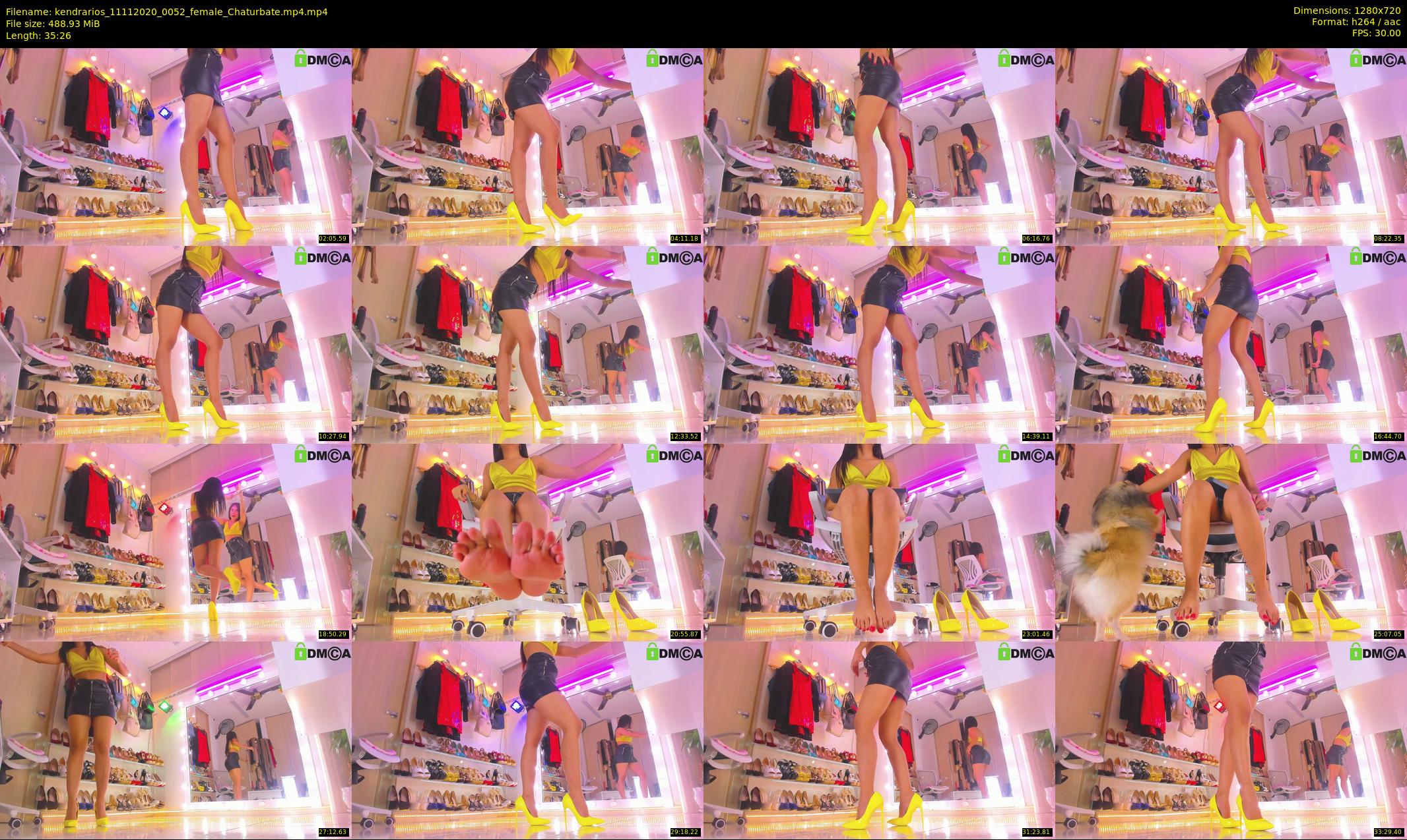 kendrarios — 36 minute Chaturbate female cam show recording, 720p, Nov 11, 2020