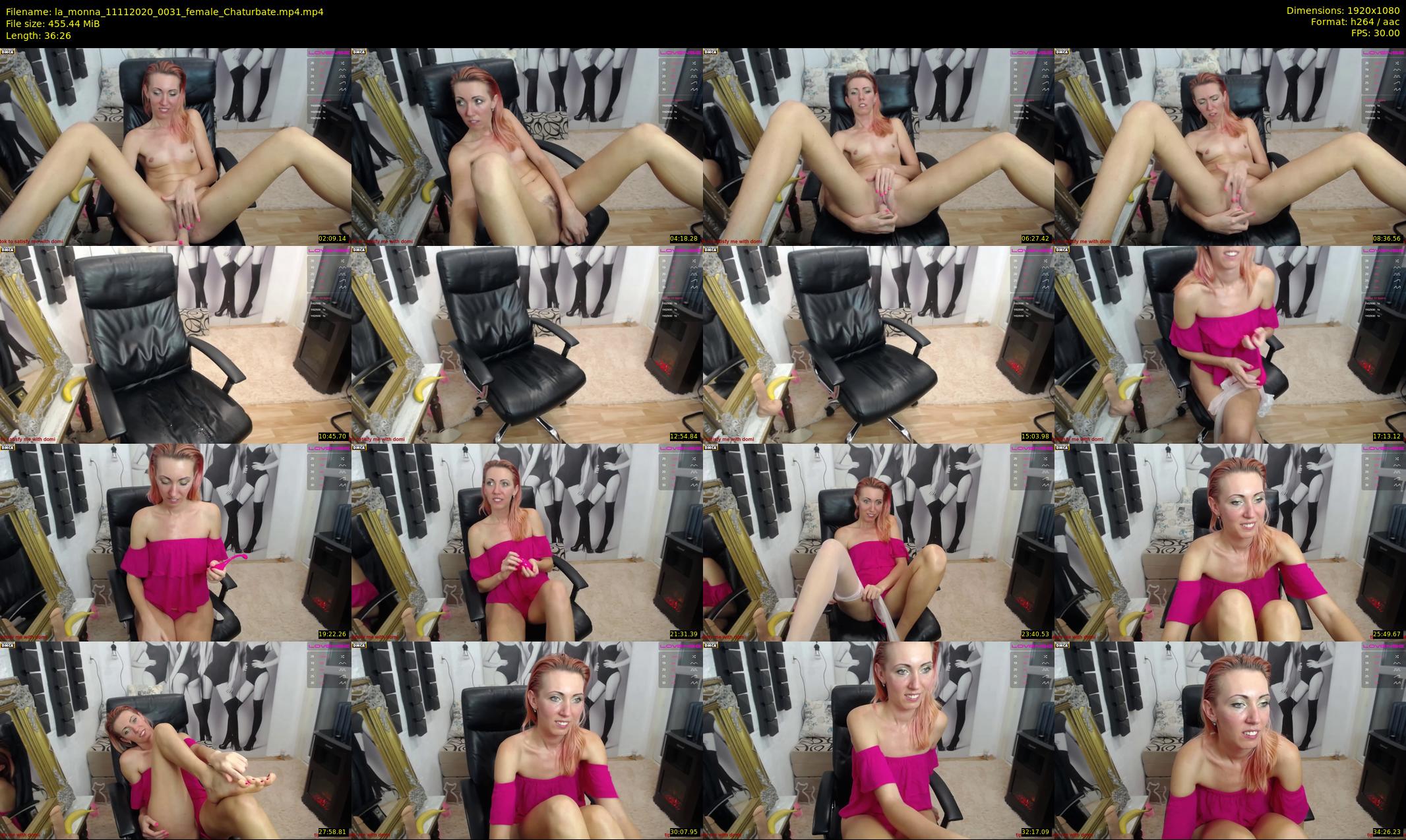 la_monna — 37 minute Chaturbate female cam show recording, 1080p, Nov 11, 2020
