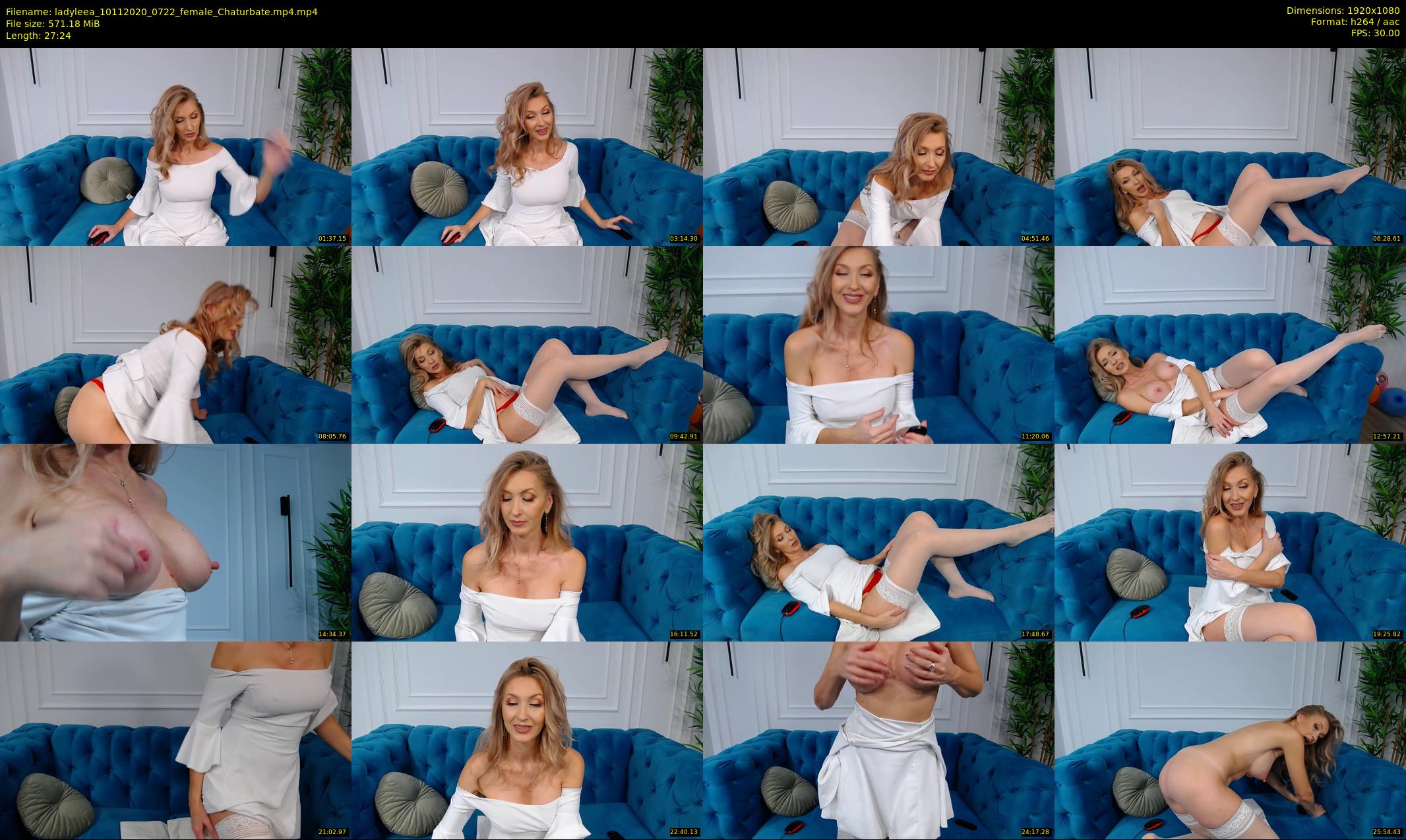 ladyleea — 28 minute Chaturbate female cam show recording, 1080p, Nov 10, 2020