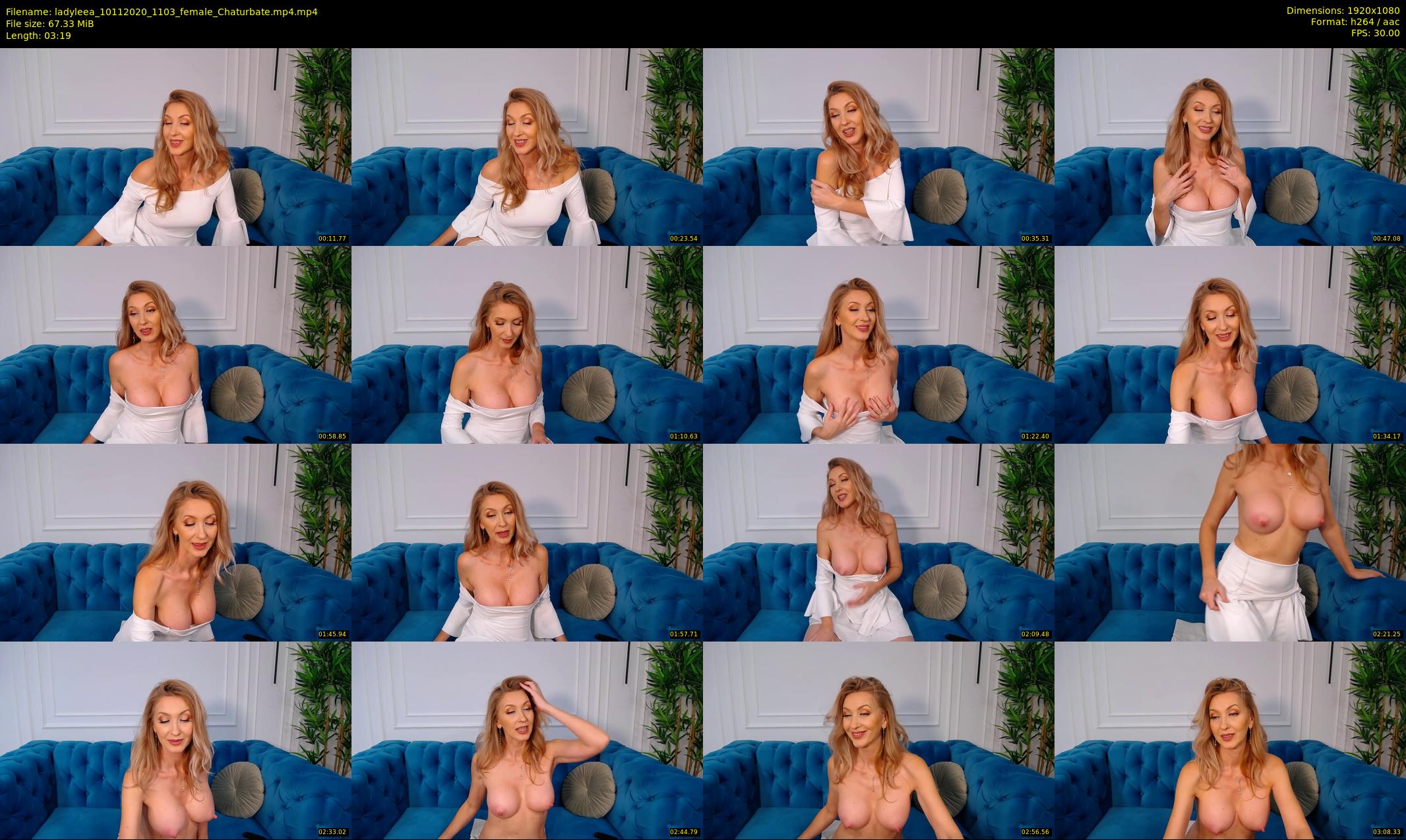 ladyleea — 4 minute Chaturbate female cam show recording, 1080p, Nov 10, 2020