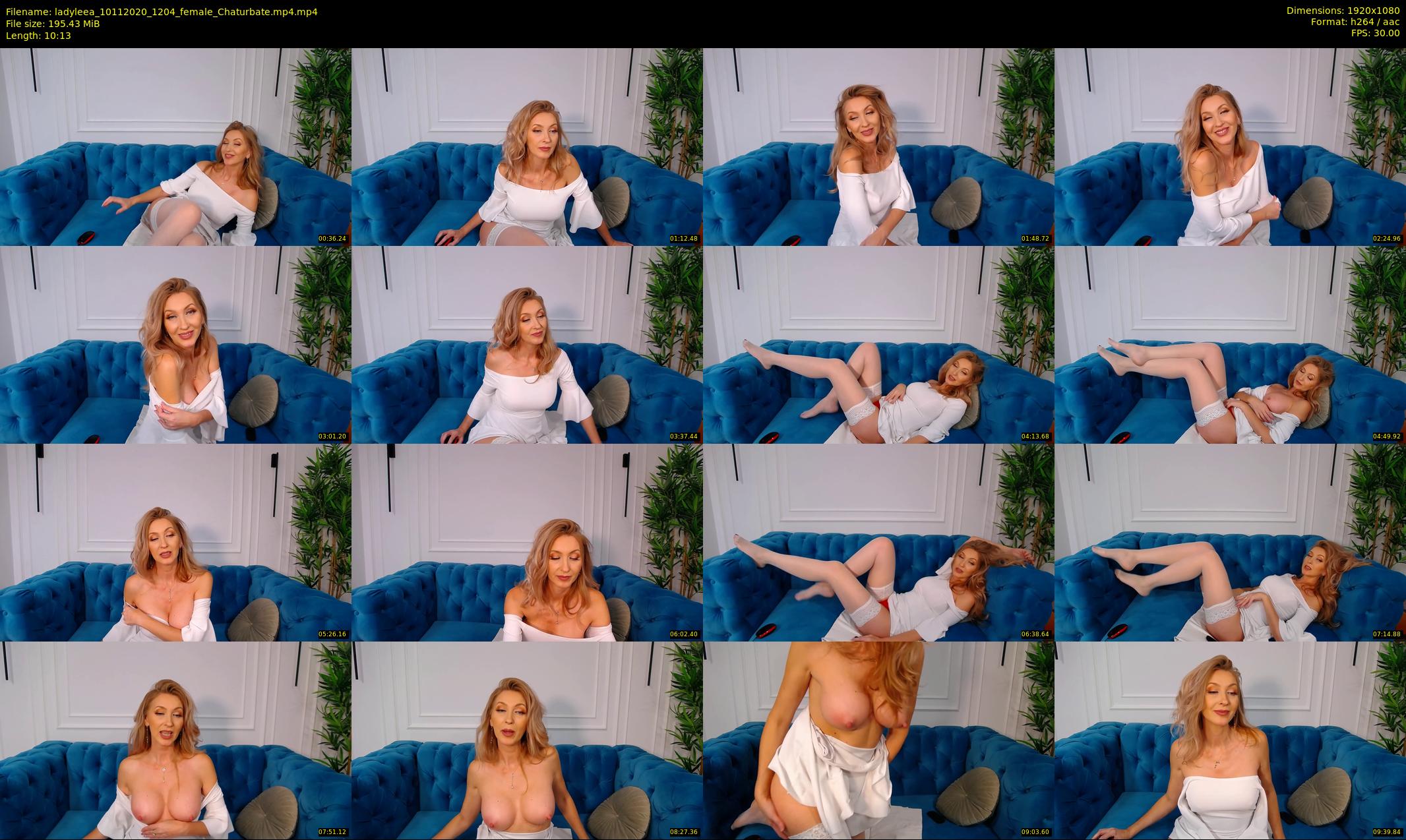 ladyleea — 11 minute Chaturbate female cam show recording, 1080p, Nov 10, 2020