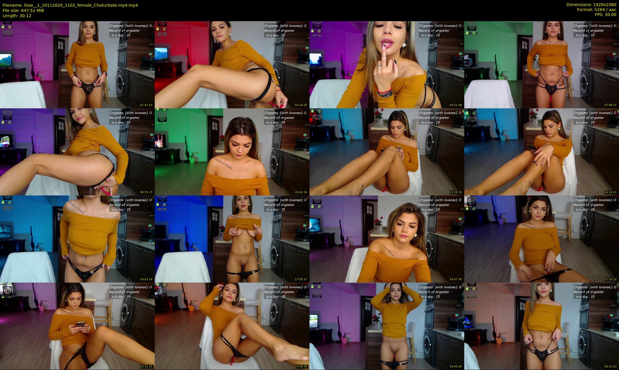 lissa__1 — 31 minute Chaturbate female cam show recording, 1080p, Nov 10, 2020