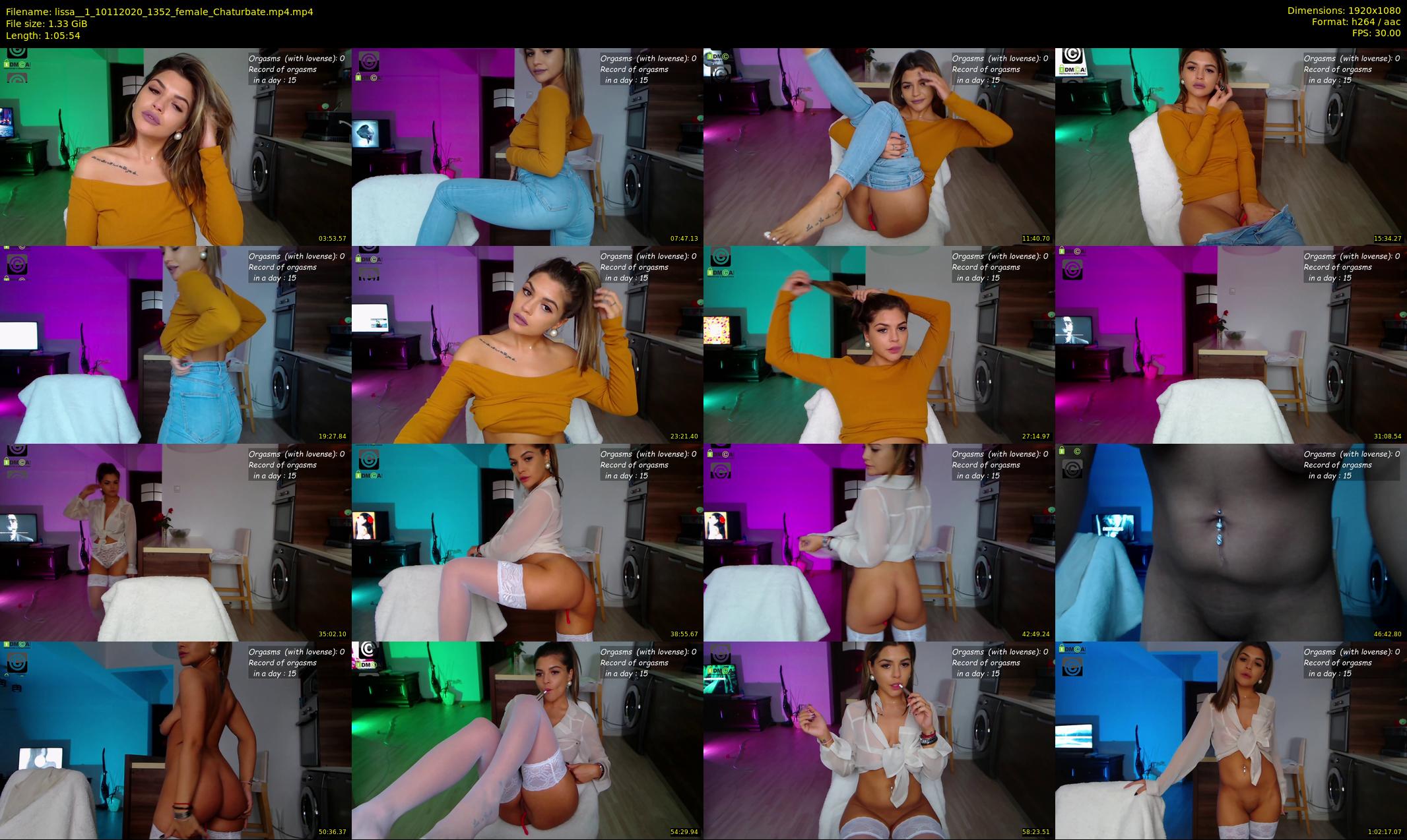 lissa__1 — 66 minute Chaturbate female cam show recording, 1080p, Nov 10, 2020