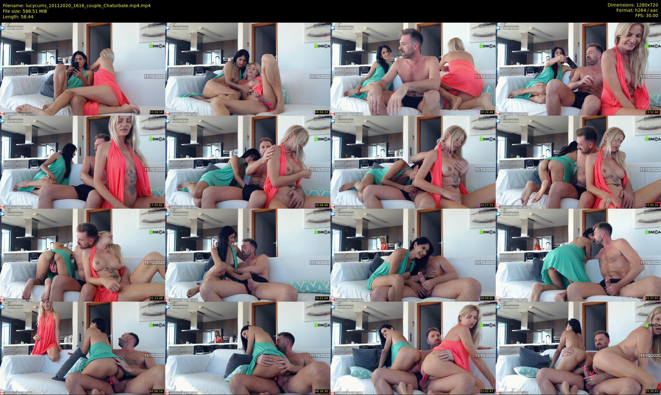 lucycums — 59 minute Chaturbate couple cam show recording, 720p, Nov 10, 2020