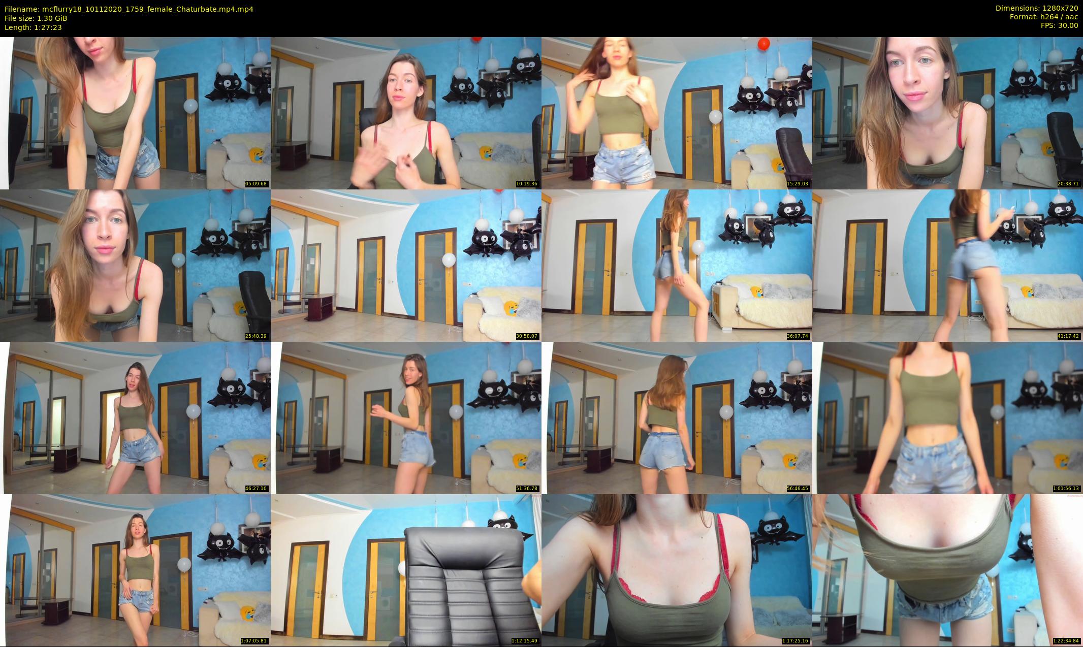 mcflurry18 — 88 minute Chaturbate female cam show recording, 720p, Nov 10, 2020