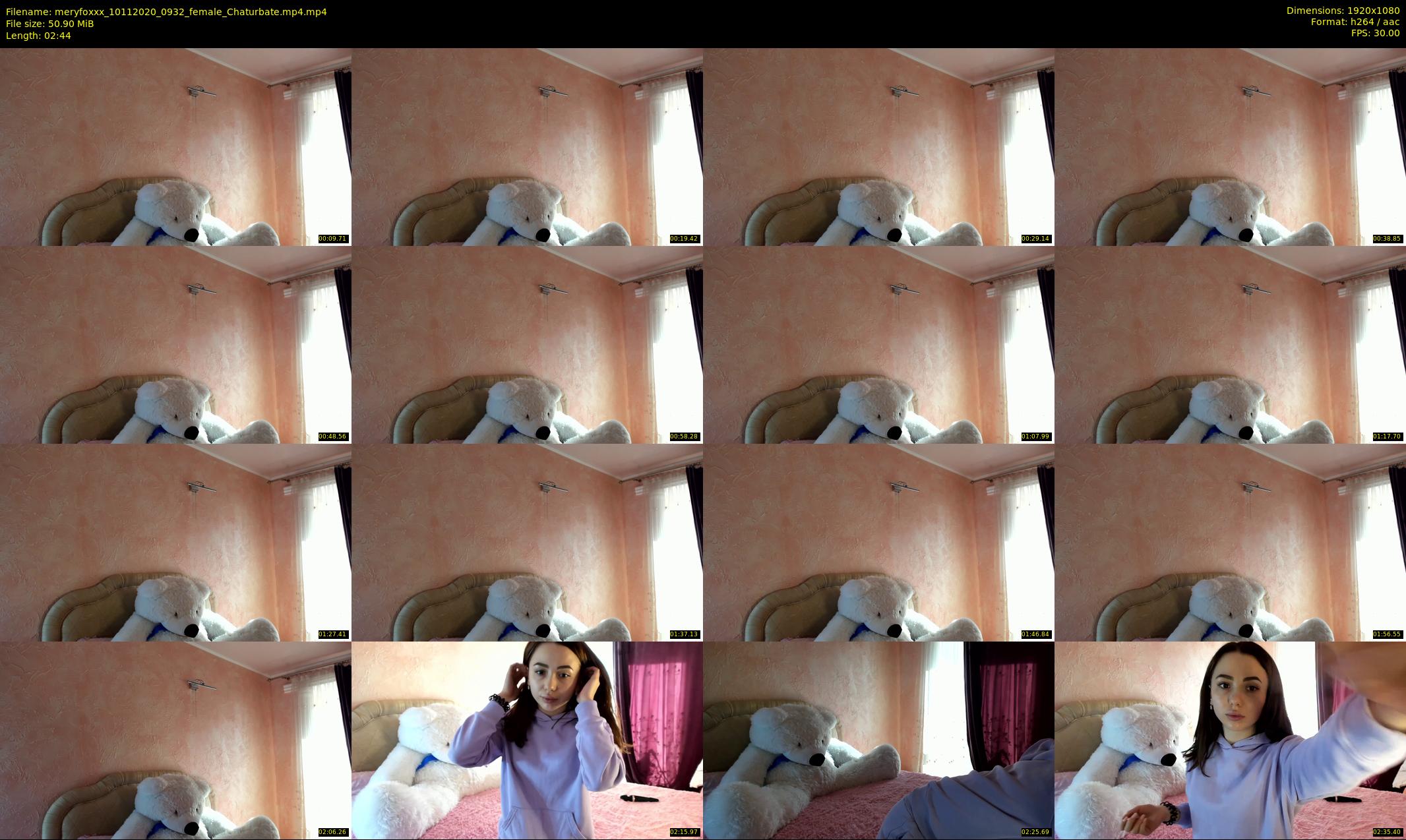 meryfoxxx — 3 minute Chaturbate female cam show recording, 1080p, Nov 10, 2020