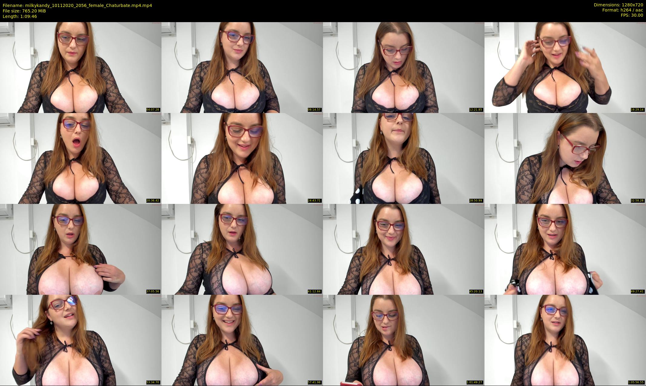milkykandy — 70 minute Chaturbate female cam show recording, 720p, Nov 10, 2020