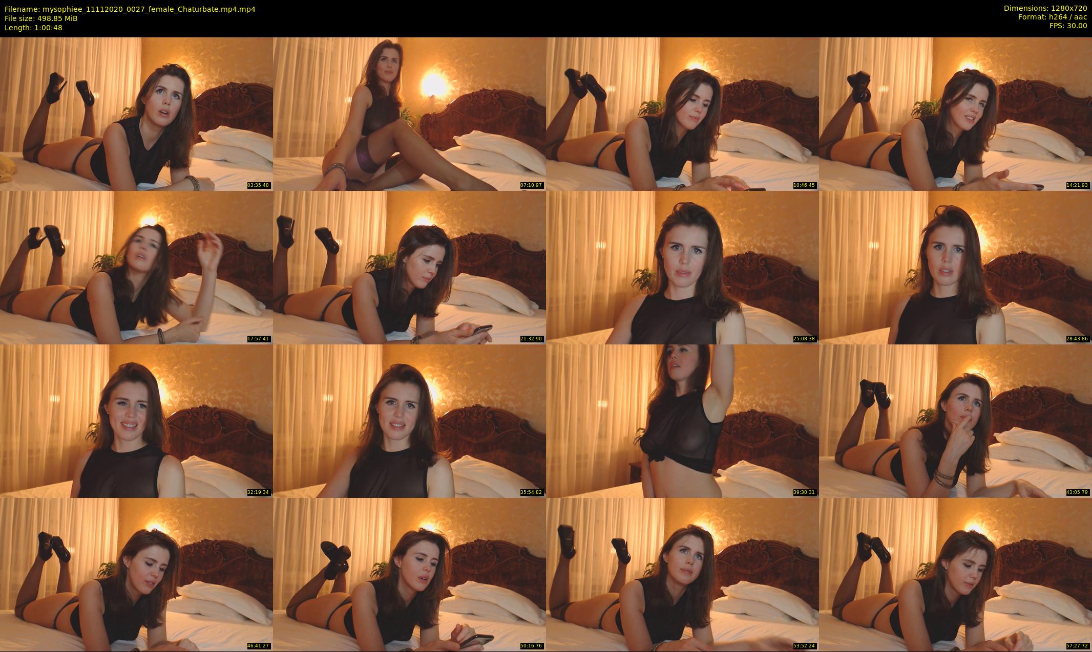 mysophiee — 61 minute Chaturbate female cam show recording, 720p, Nov 11, 2020