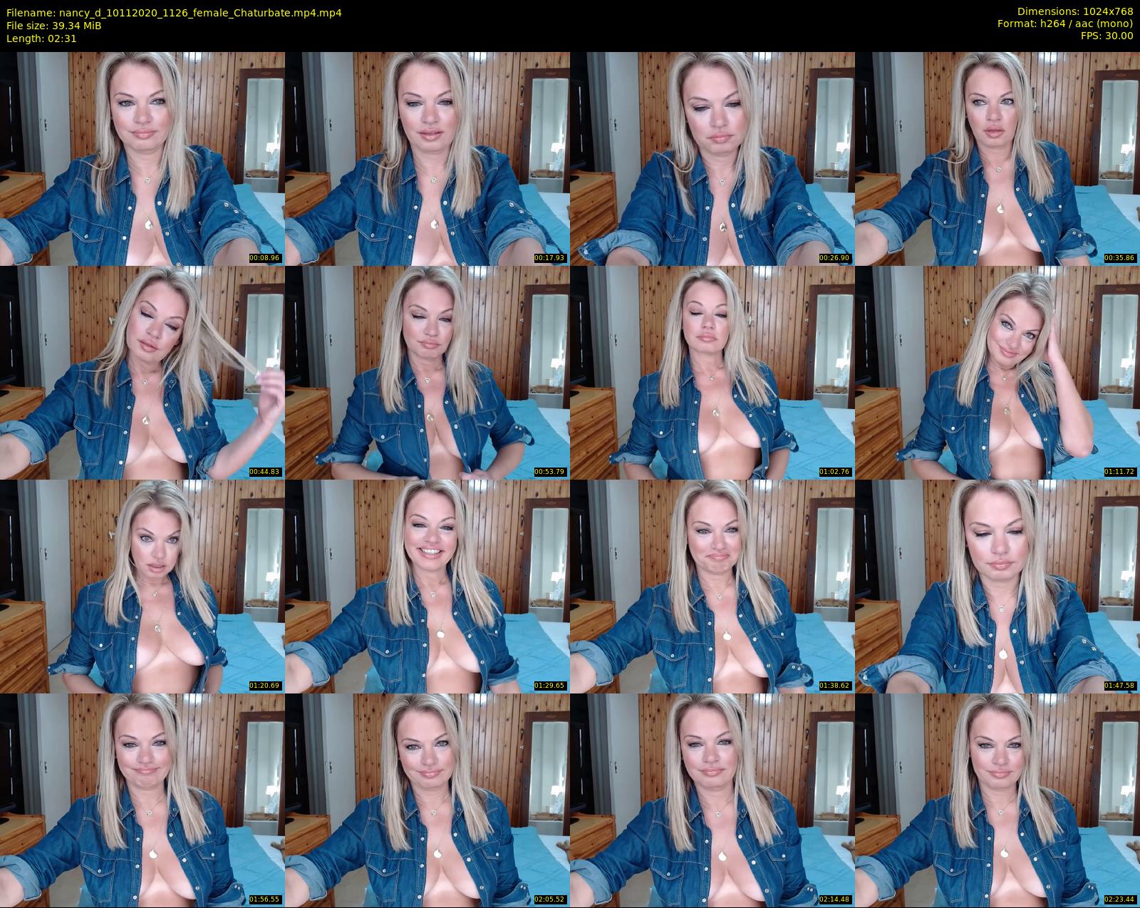 nancy_d — 3 minute Chaturbate female cam show recording, 720p, Nov 10, 2020