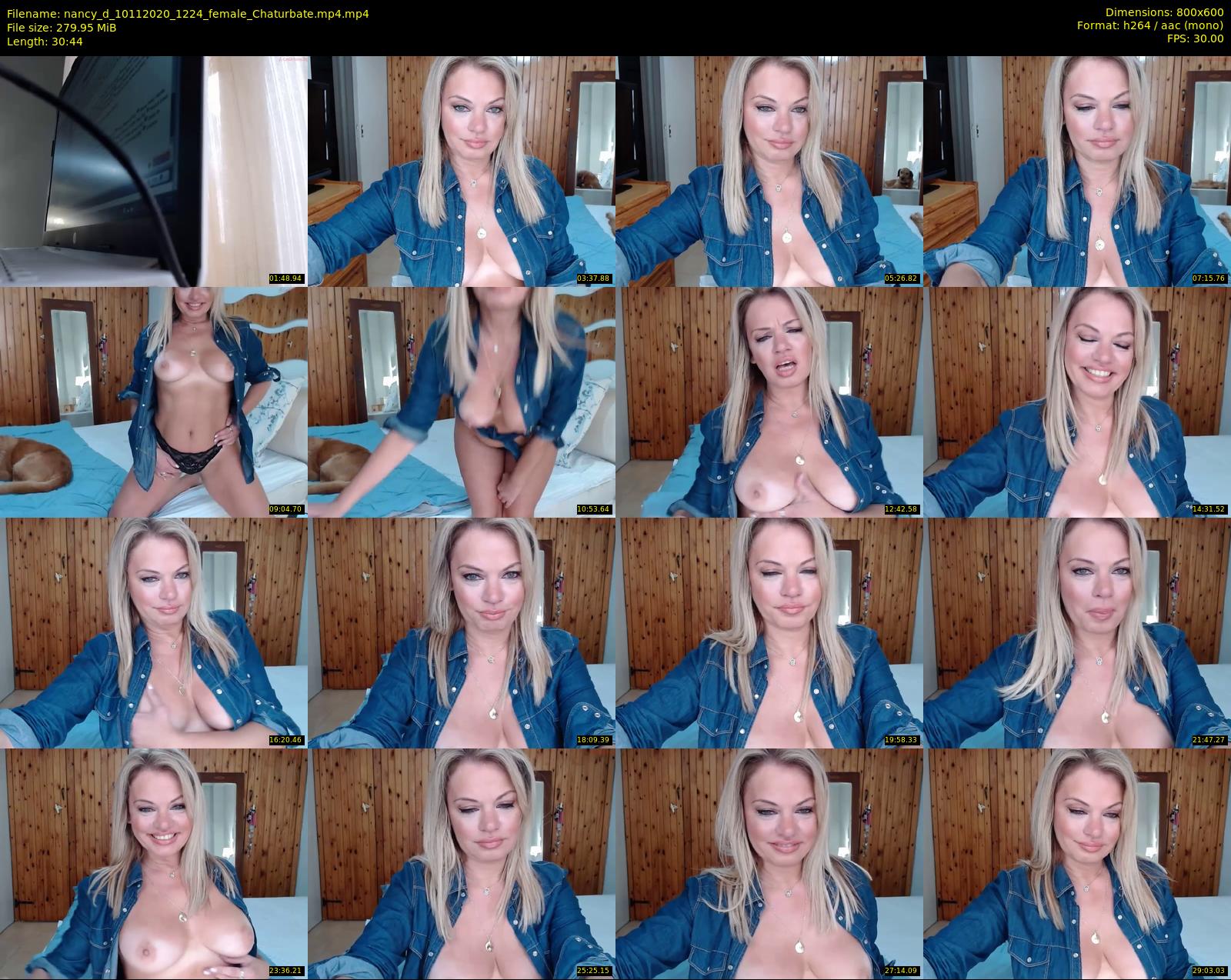 nancy_d — 31 minute Chaturbate female cam show recording, 480p, Nov 10, 2020