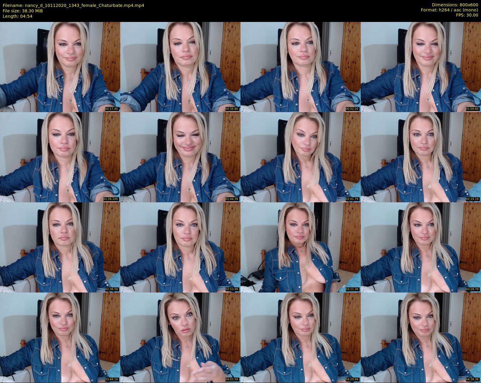nancy_d — 5 minute Chaturbate female cam show recording, 480p, Nov 10, 2020
