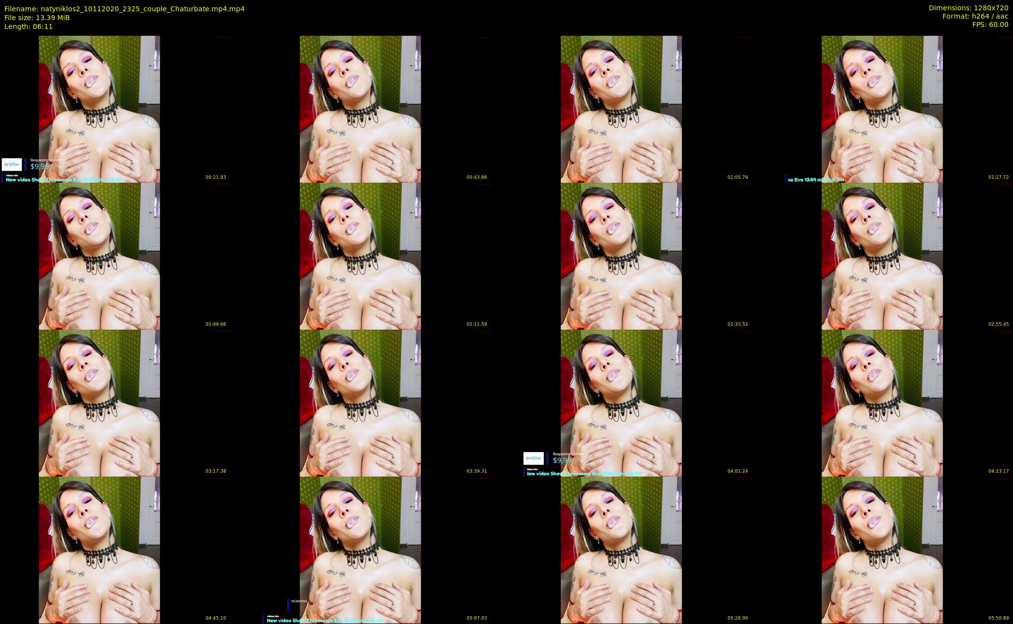 natyniklos2 — 7 minute Chaturbate couple cam show recording, 720p, Nov 10, 2020