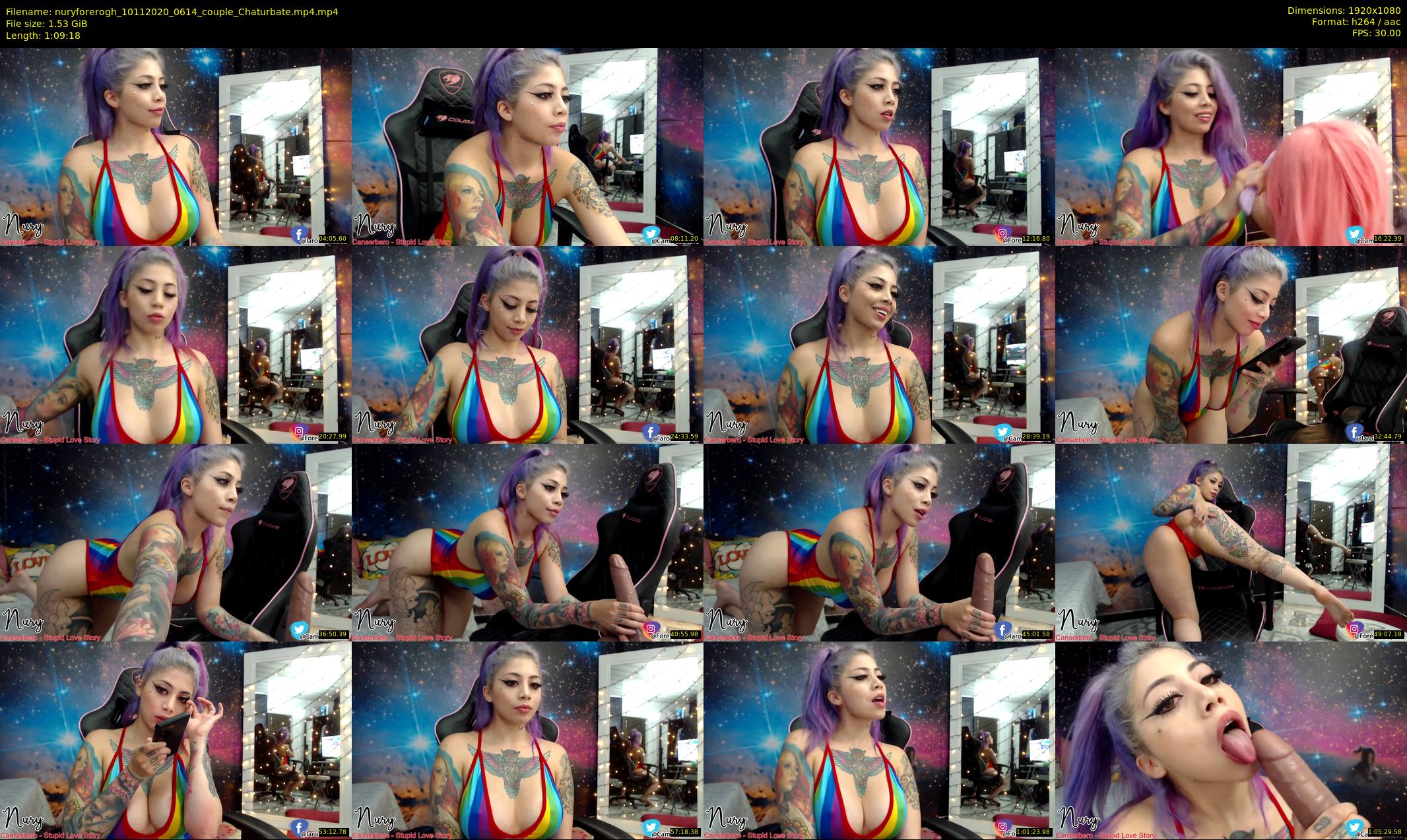 nuryforerogh — 70 minute Chaturbate female cam show recording, 1080p, Nov 10, 2020