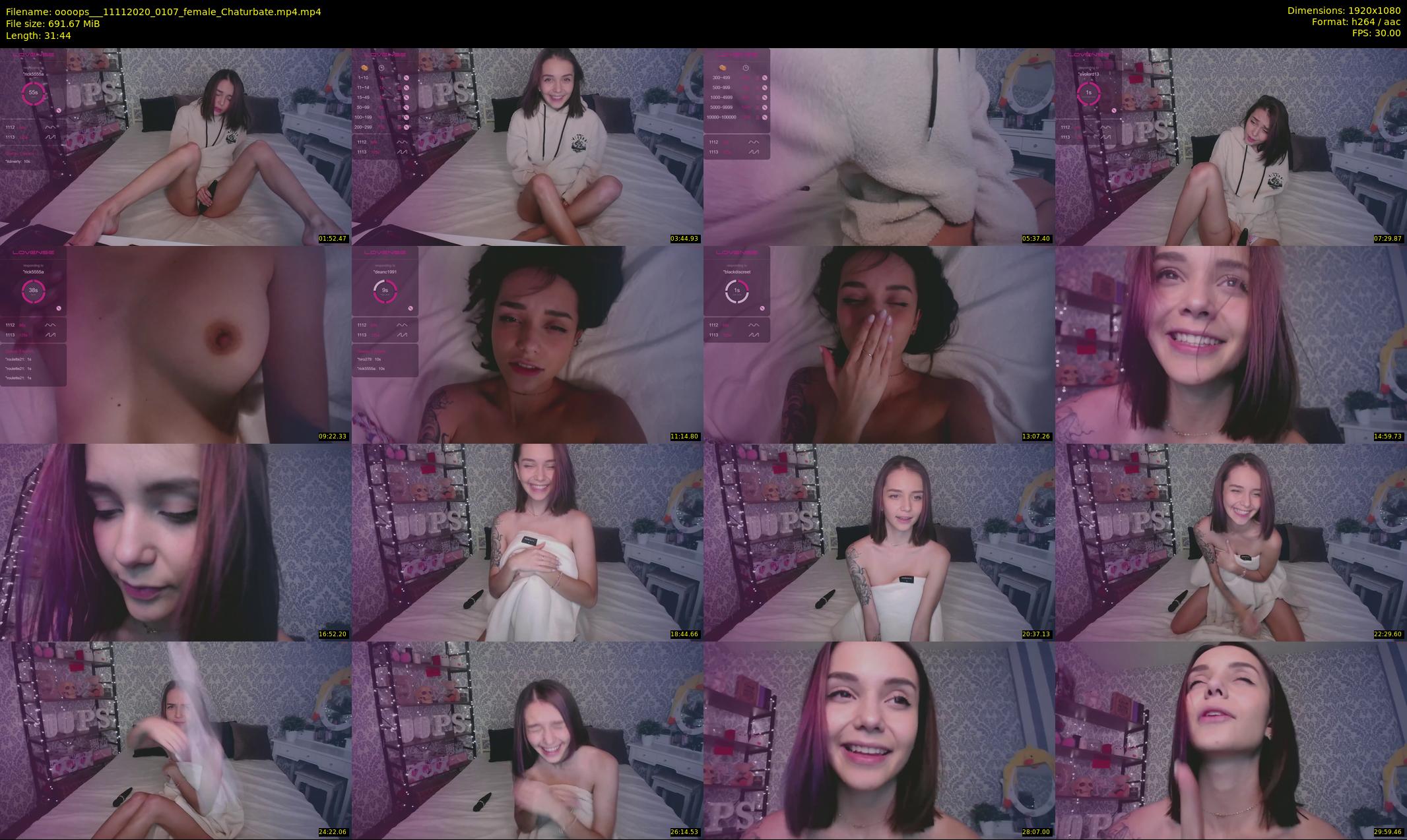 oooops__ — 32 minute Chaturbate female cam show recording, 1080p, Nov 11, 2020