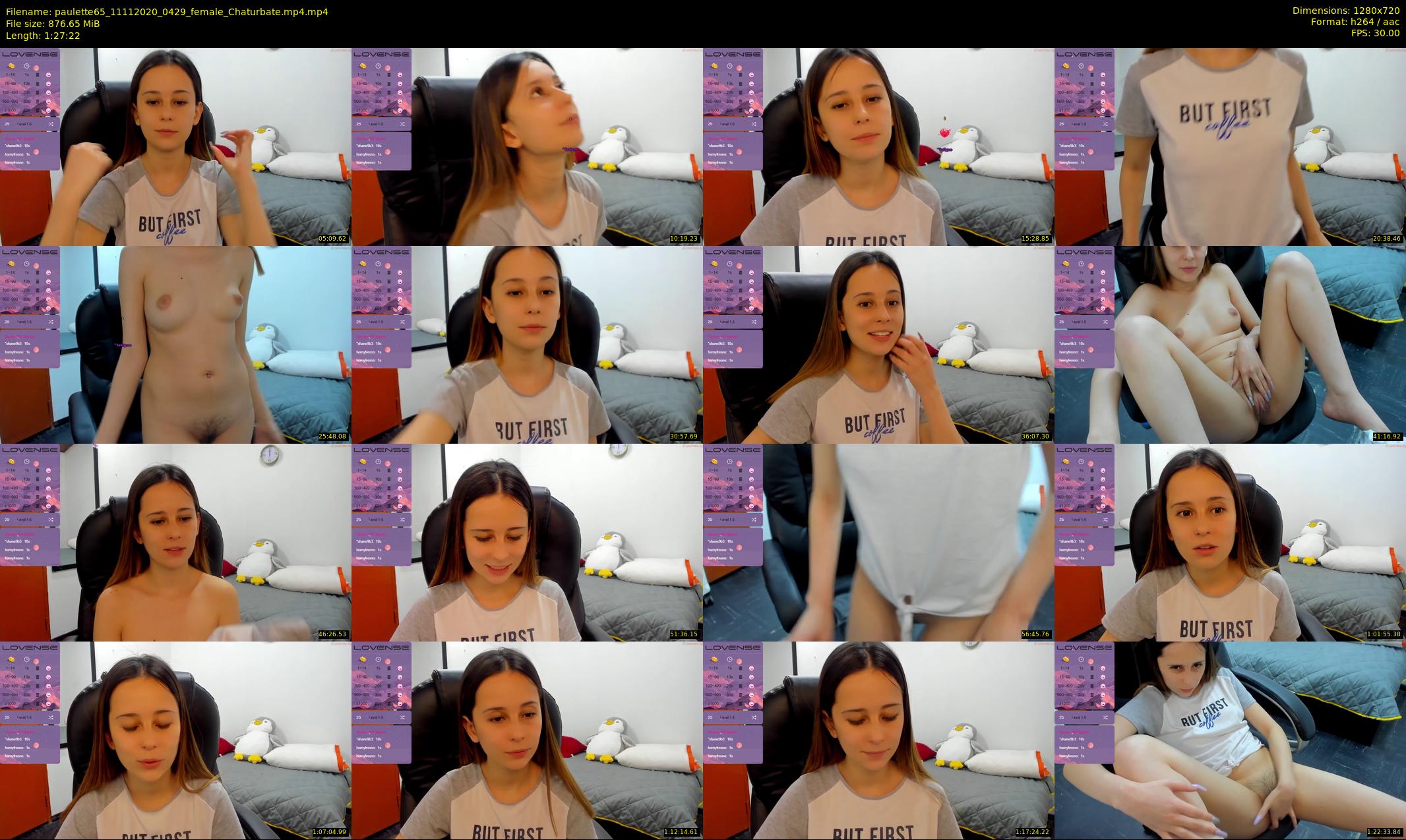 paulette65 — 88 minute Chaturbate female cam show recording, 720p, Nov 11, 2020
