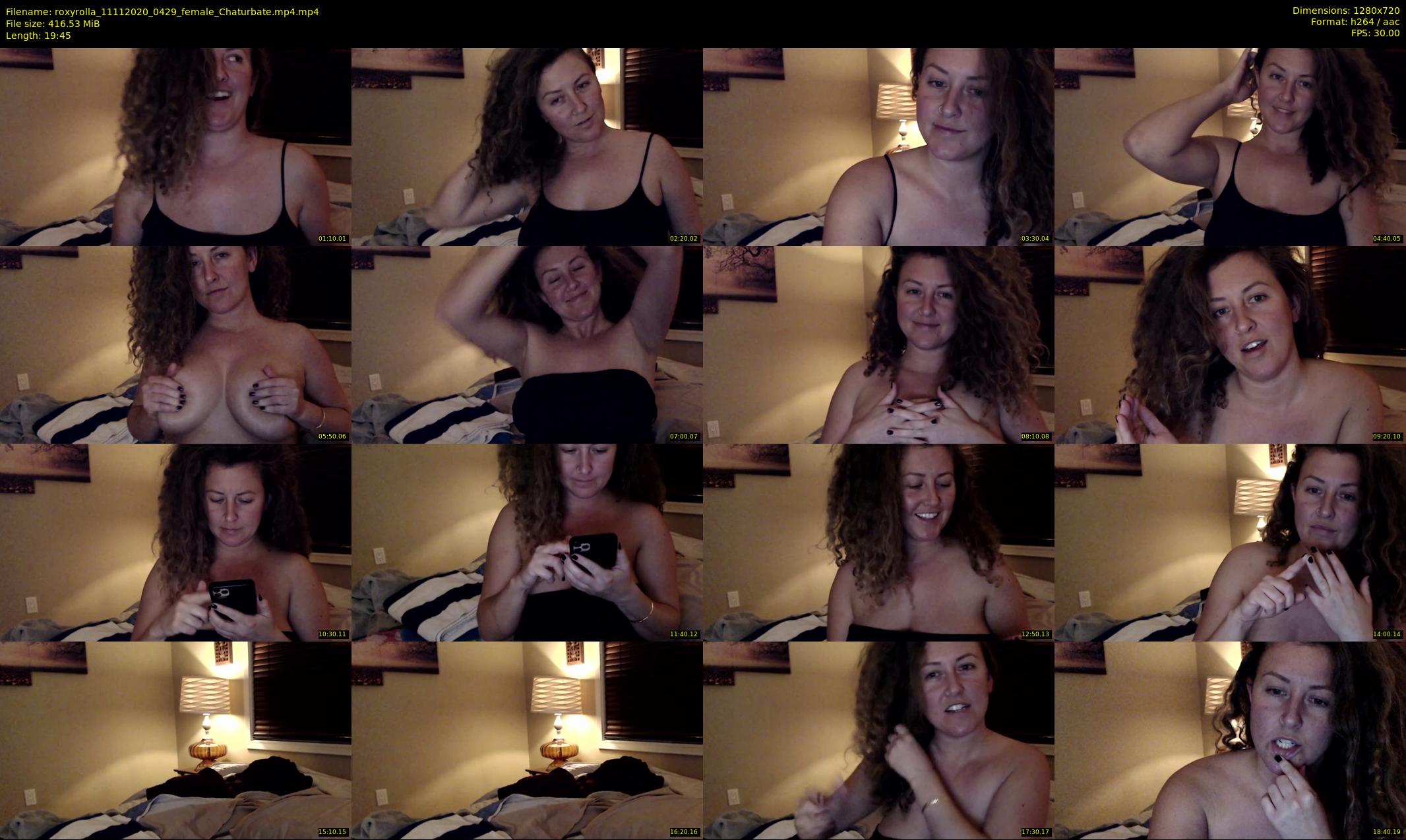 roxyrolla — 20 minute Chaturbate female cam show recording, 720p, Nov 11, 2020