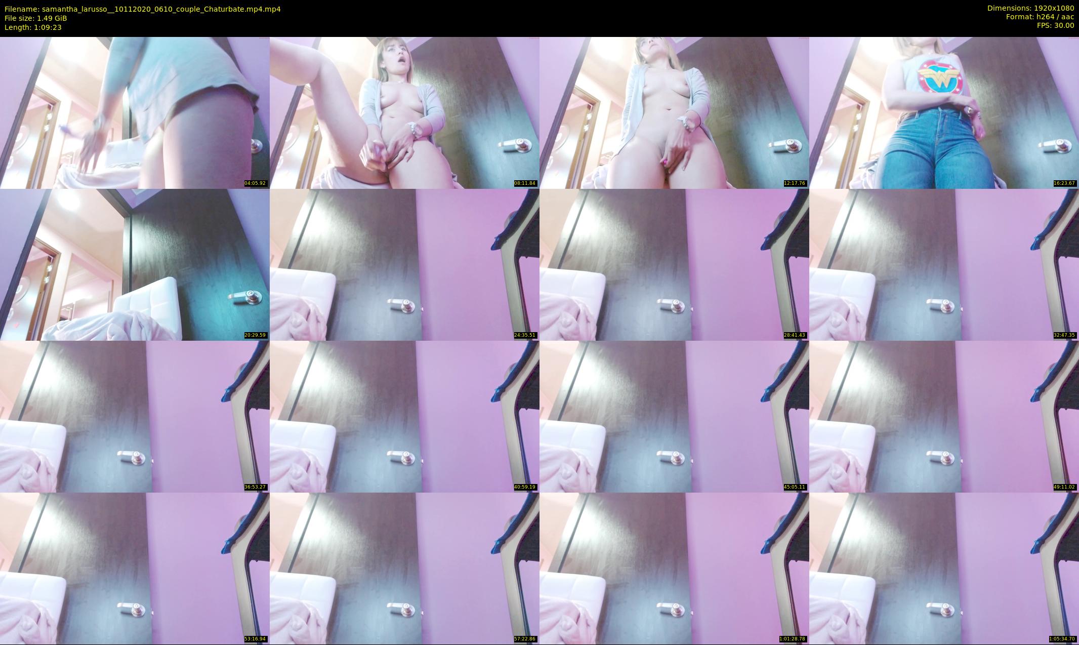 samantha_larusso_ — 70 minute Chaturbate couple cam show recording, 1080p, Nov 10, 2020