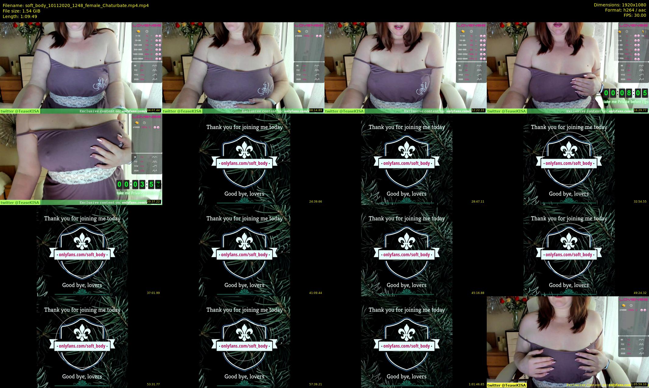soft_body — 70 minute Chaturbate female cam show recording, 1080p, Nov 10, 2020