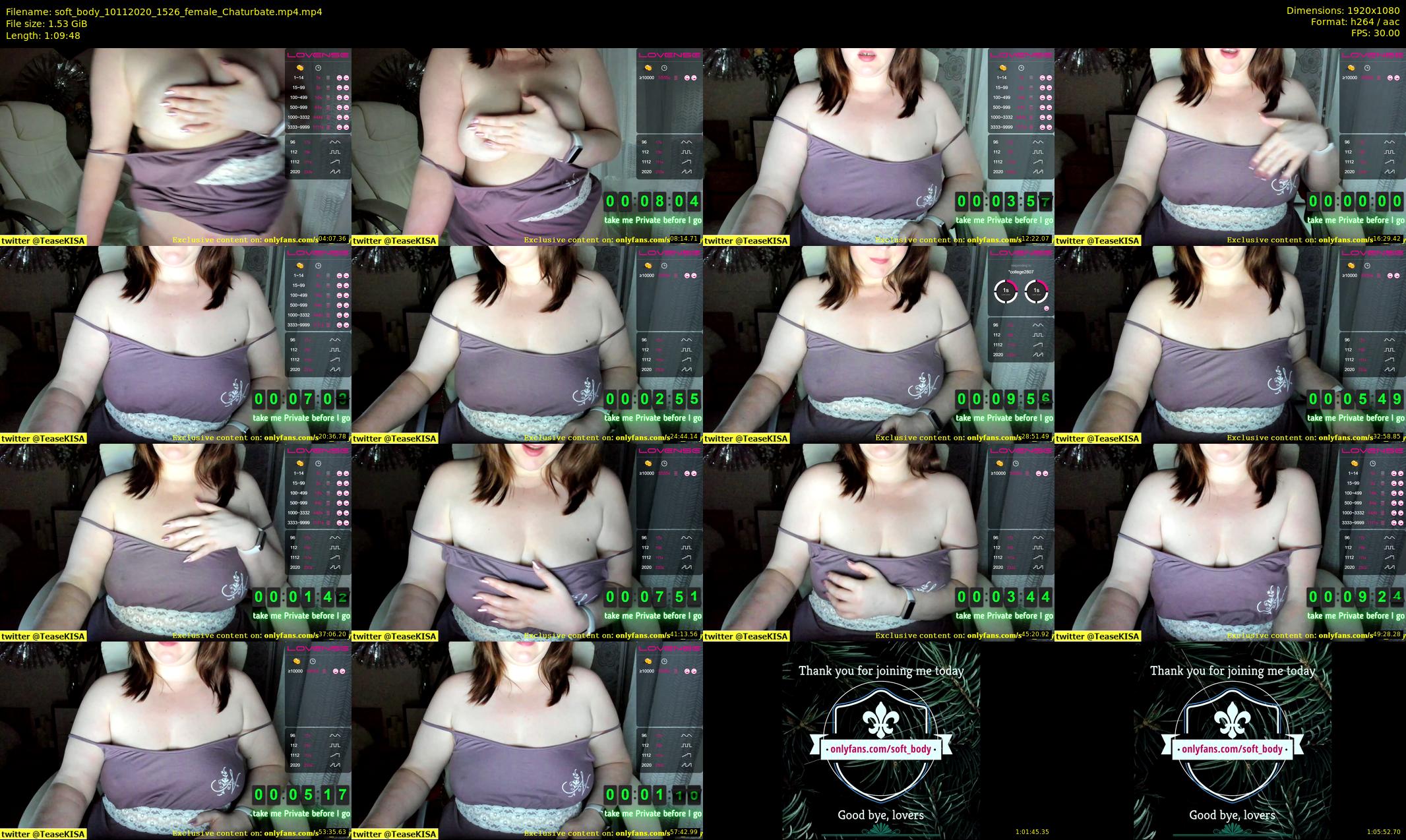 soft_body — 70 minute Chaturbate female cam show recording, 1080p, Nov 10, 2020