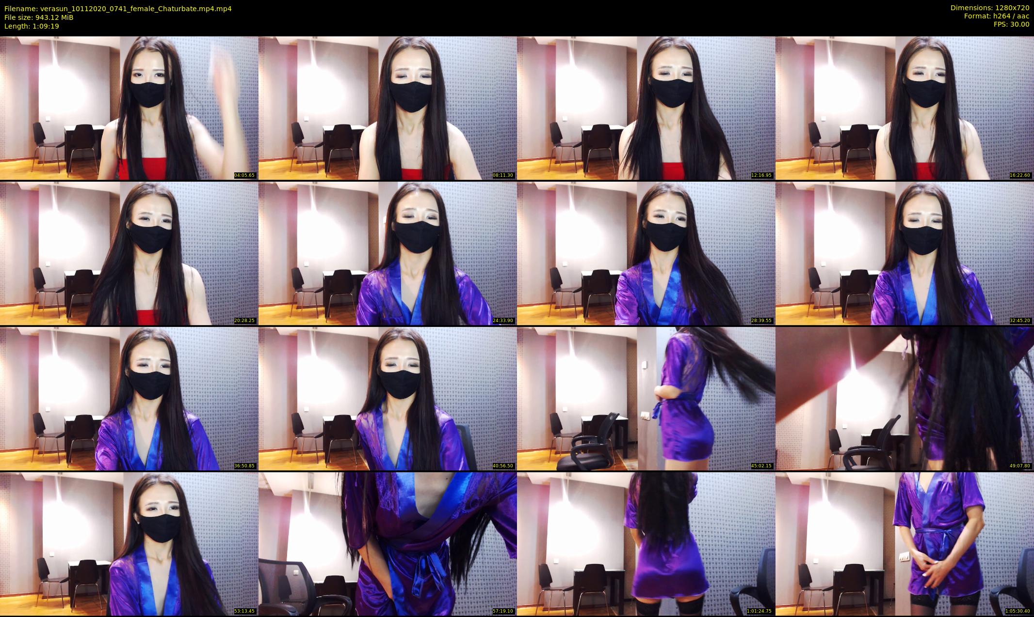 verasun — 70 minute Chaturbate female cam show recording, 720p, Nov 10, 2020