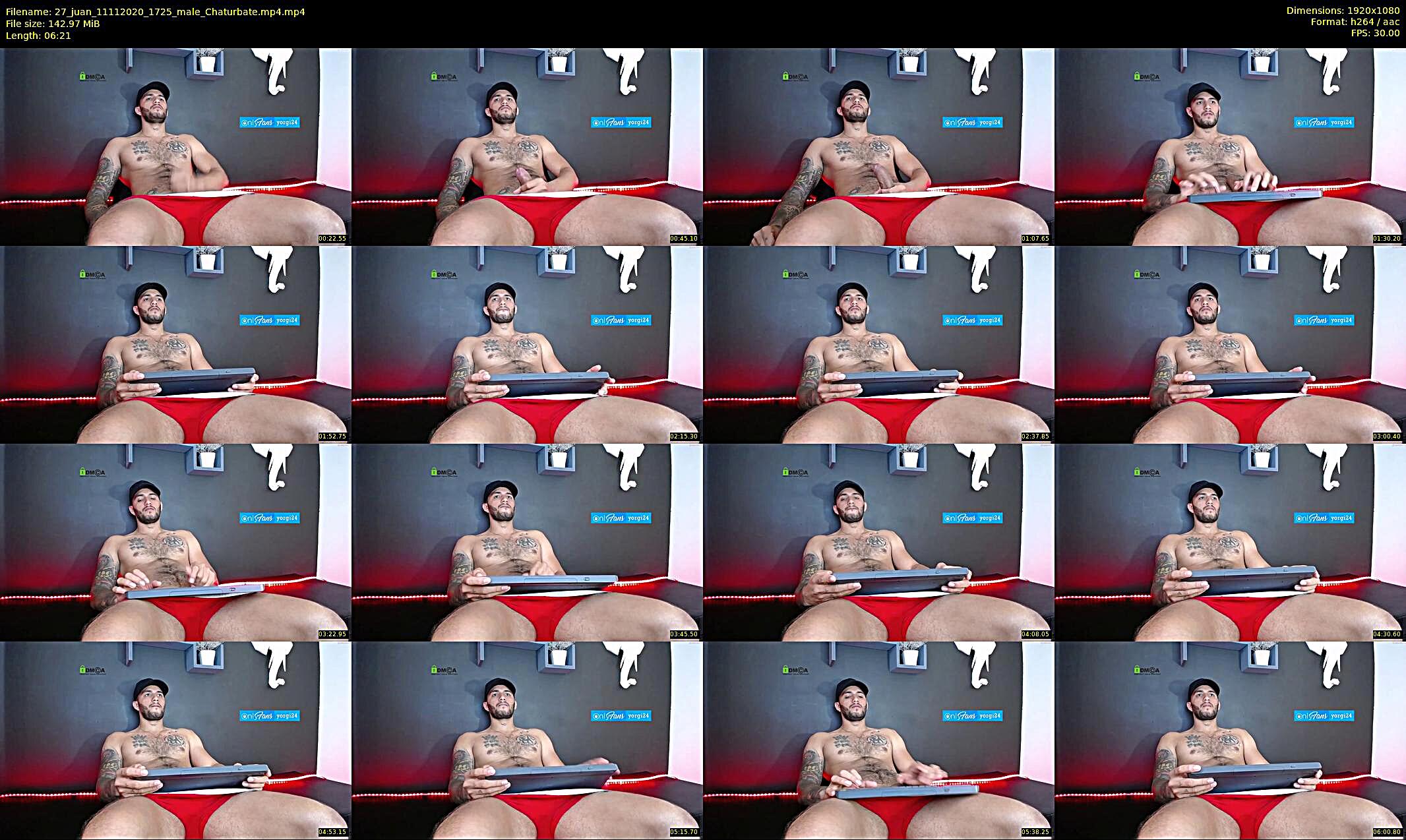 27_juan — 7 minute Chaturbate male cam show recording, 1080p, Nov 11, 2020